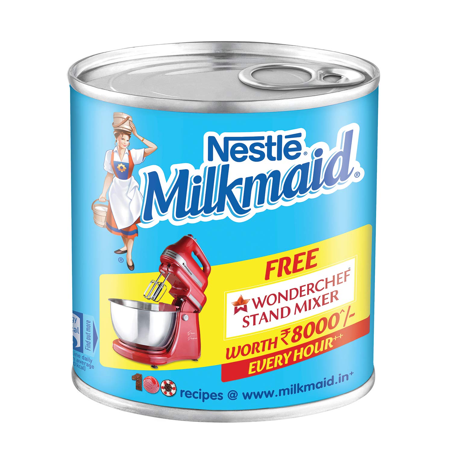 Nestlé Milkmaid Wonderchef Mixer Free Promo - Tin Pack, 400 g