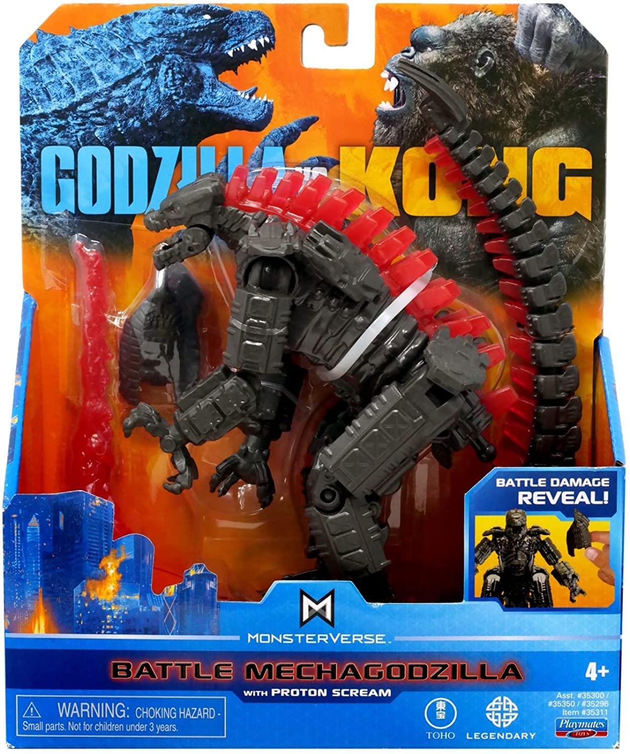 Buy Godzilla vs Kong MonsterVerse Movie Series 6-inch Action Figure ...