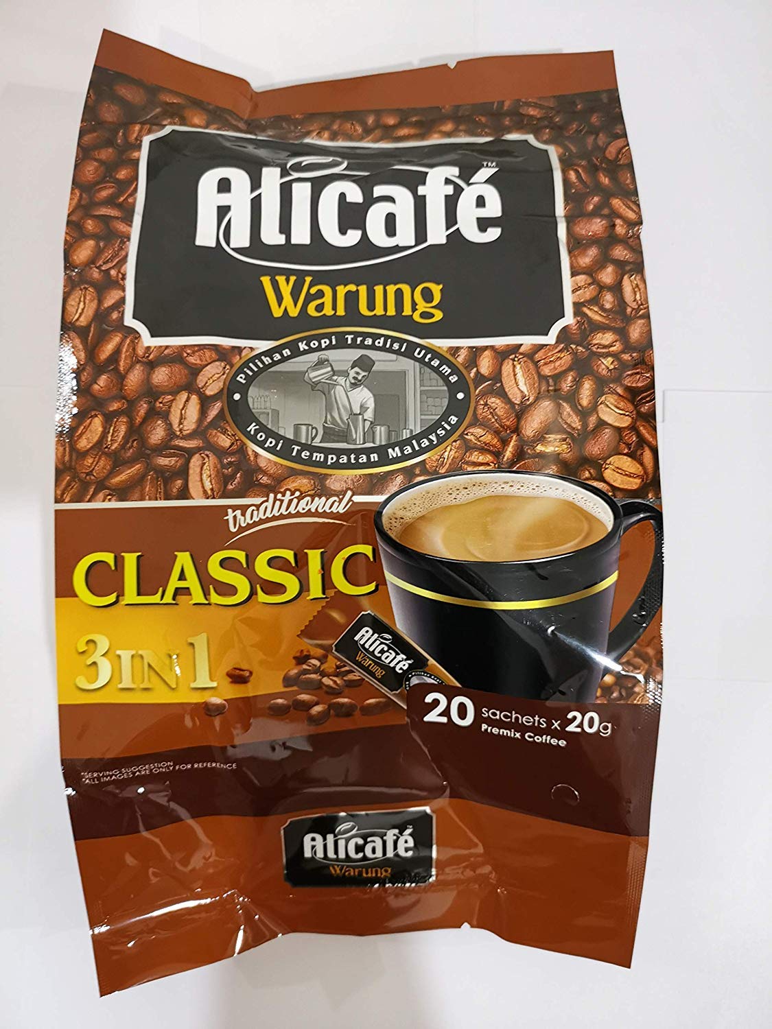 Power Root Alicafe Classic 3 in 1 Coffee 20 Sachets