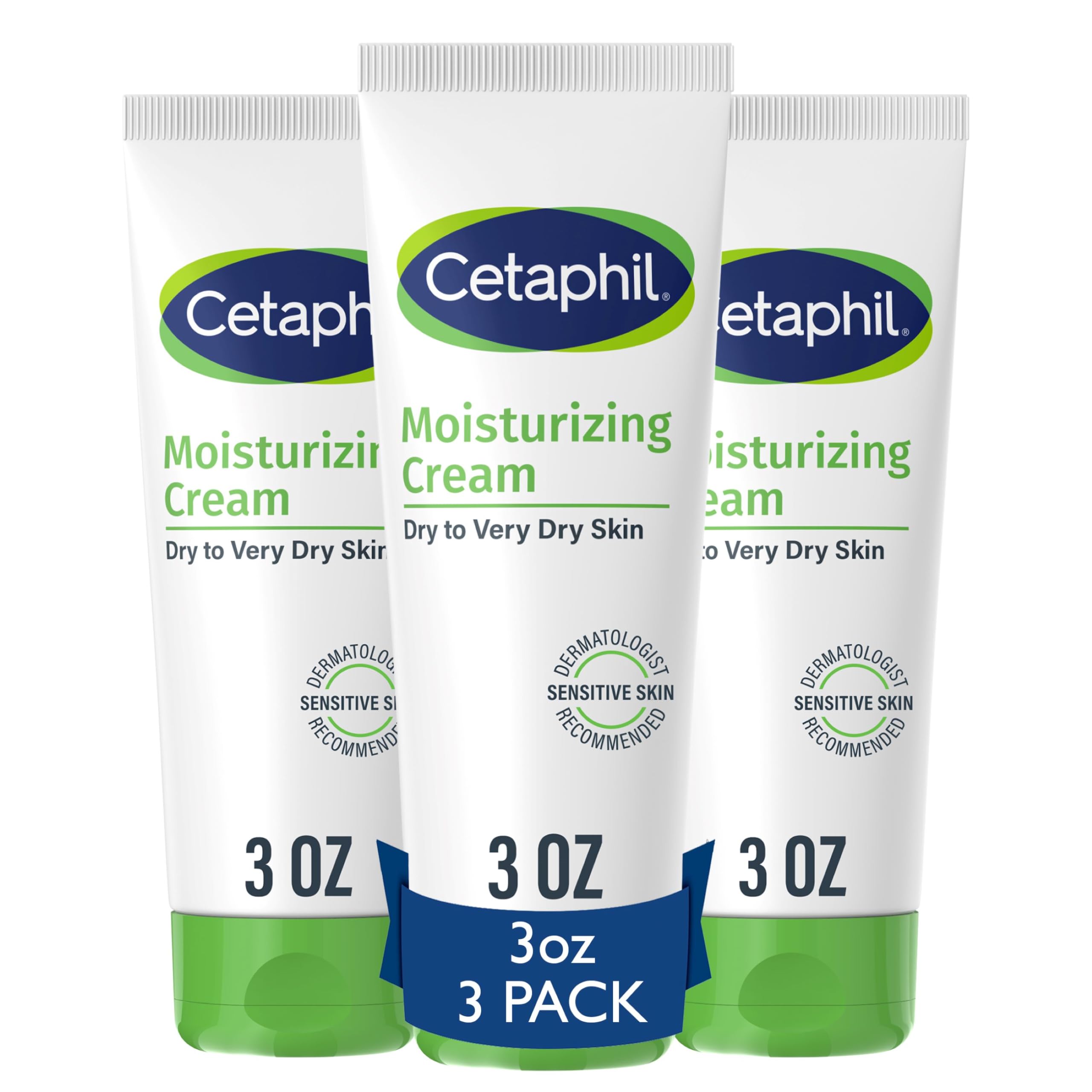 Cetaphil Moisturizing Cream 100g (Pack of 3)