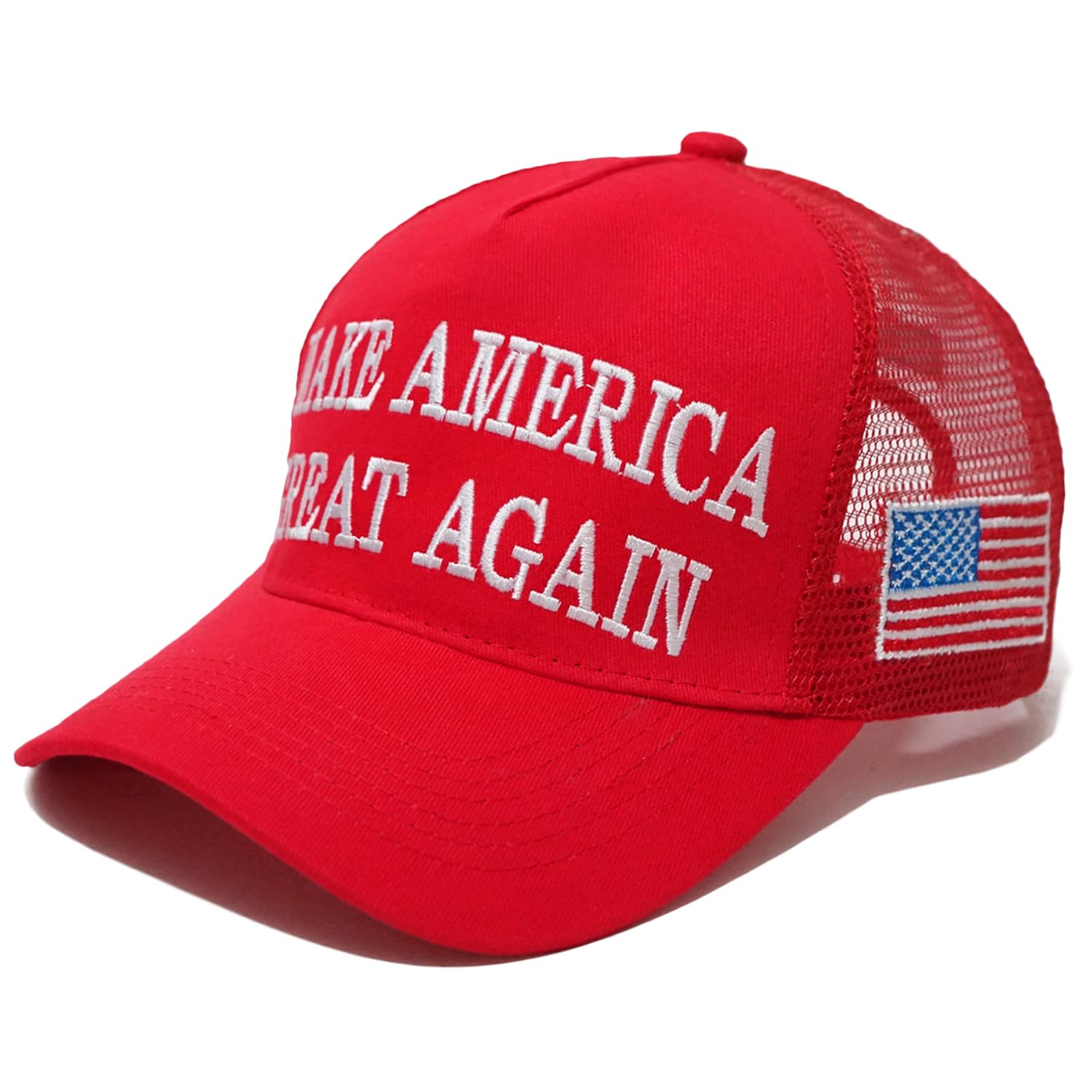 MAGA Hat Trump Hat Trump Merchandise 45-47 Make America Great Again Hat Donald Trump 2024 USA Flag Mesh Baseball Cap