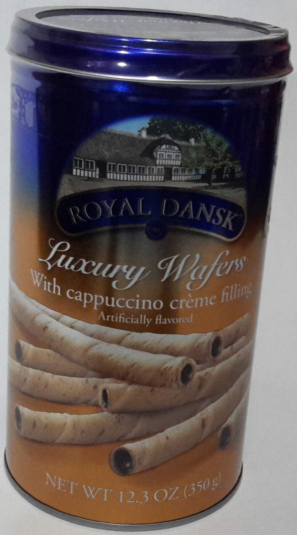 Royal Dansk Luxury Wafers with Cappuccino Creme Filling 350 g