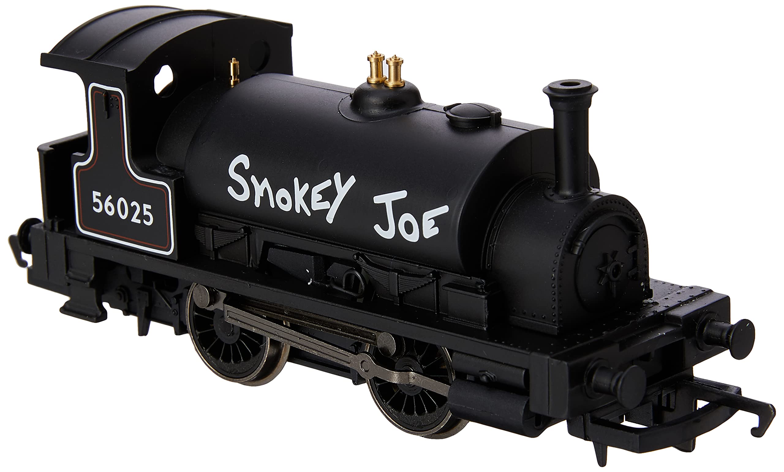 HORNBYR3064 Railroad BR Smokey Joe 00 Gauge Steam Locomotive, Black