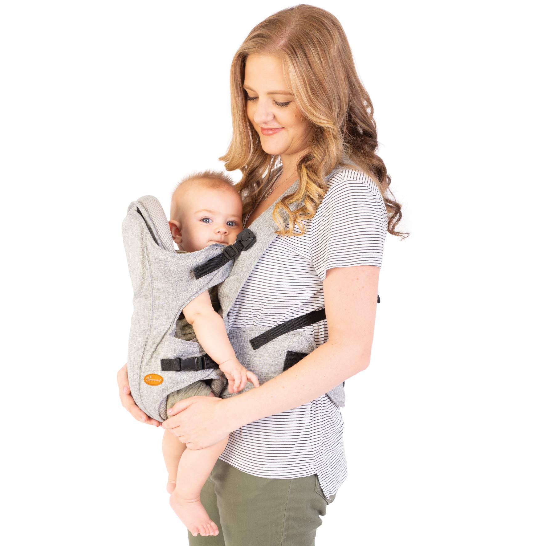 Dreambaby Oxford Adjustable 3 in 1 Position Baby Carrier for Newborns & Toddlers (L265)