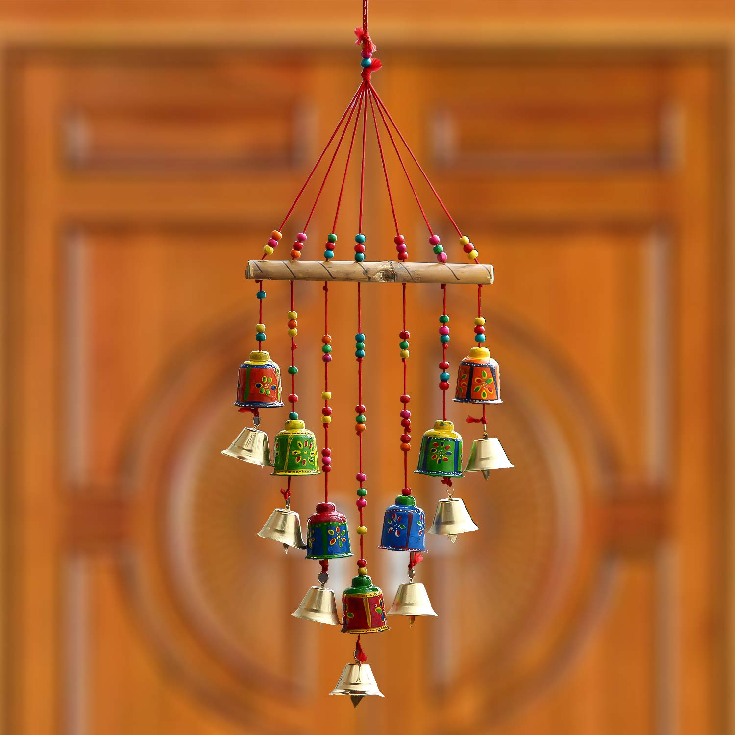 Handcrafted Decorative Wall/Door/Window Hanging Bells Chimes Showpieces