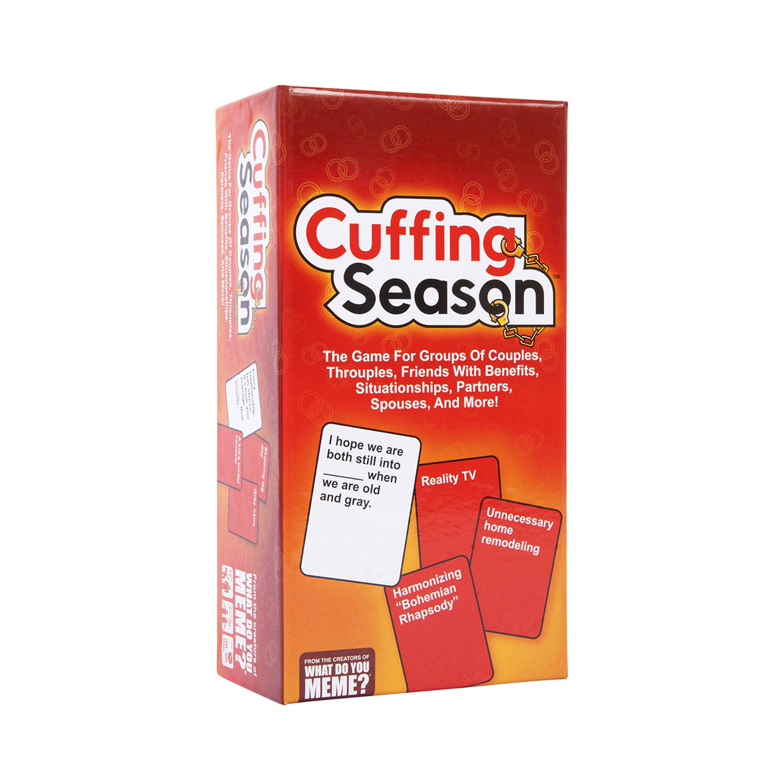 WHAT DO YOU MEME? Cuffing Season – The Party Game for Groups of Couples, Throuples, Friends with Benefits, Situationships, Partners, Spouses and More