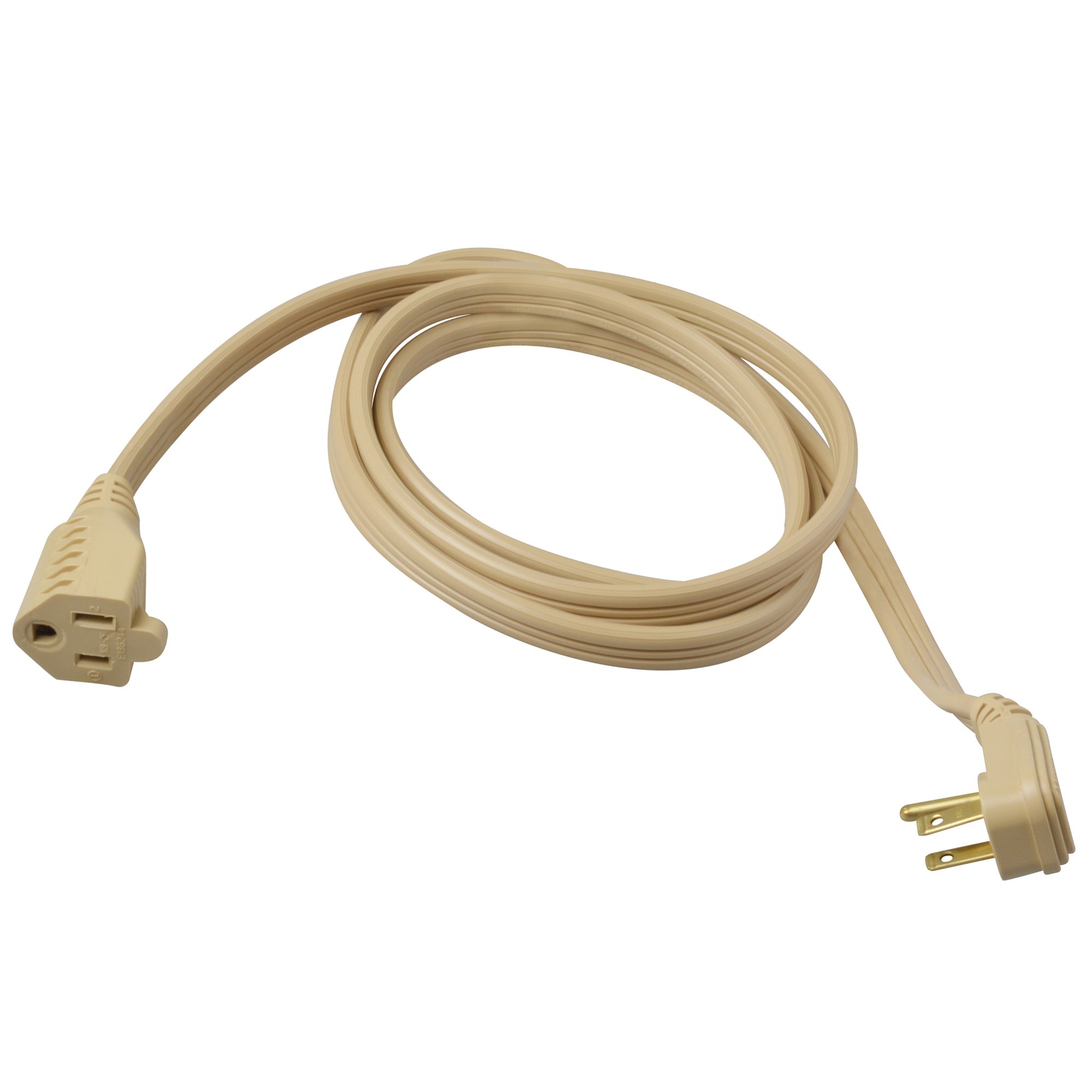 Coleman Cable 35323323 3532SW3323 CORD, A/C 14/3 6' SPT-3 BEIGE, 6-Feet