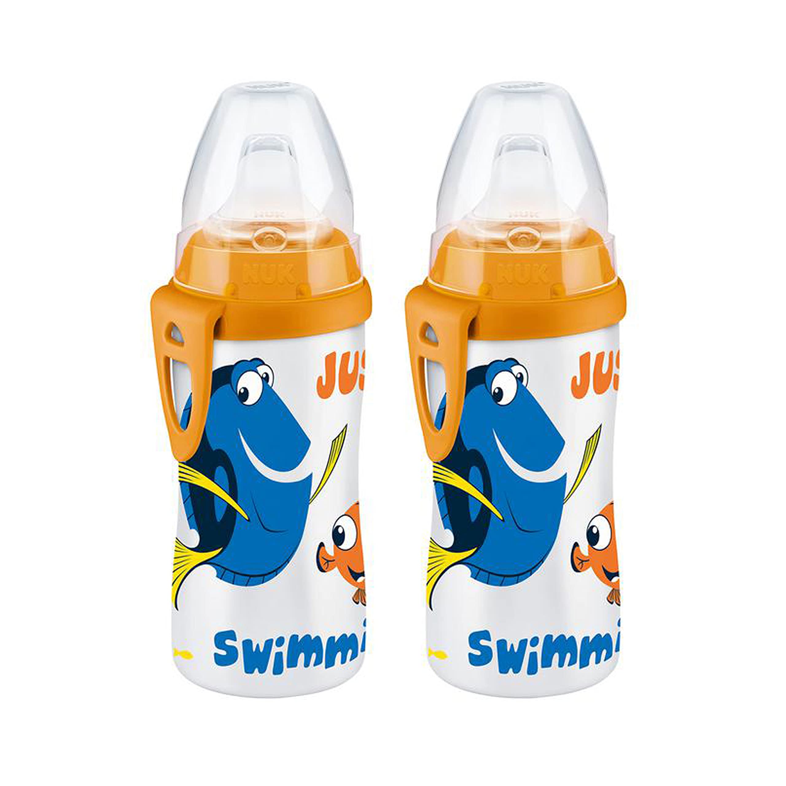 NUKFinding Dory Active Cup 10oz, 2 Count (Pack of 1) – BPA Free, Spill Proof Sippy Cup