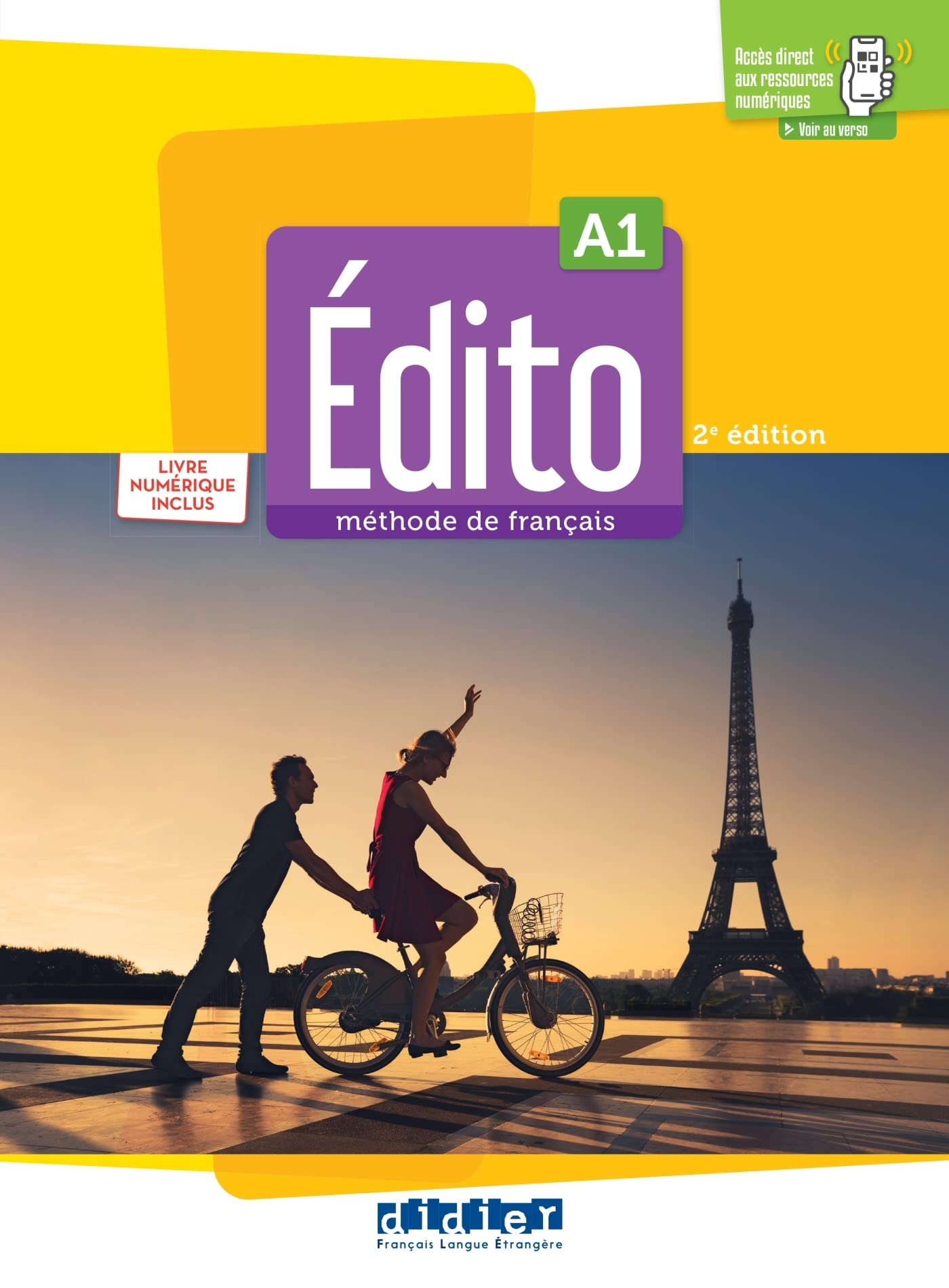 Edito 2e edition: Livre de l'eleve A1 + livre numerique + didierfle.app