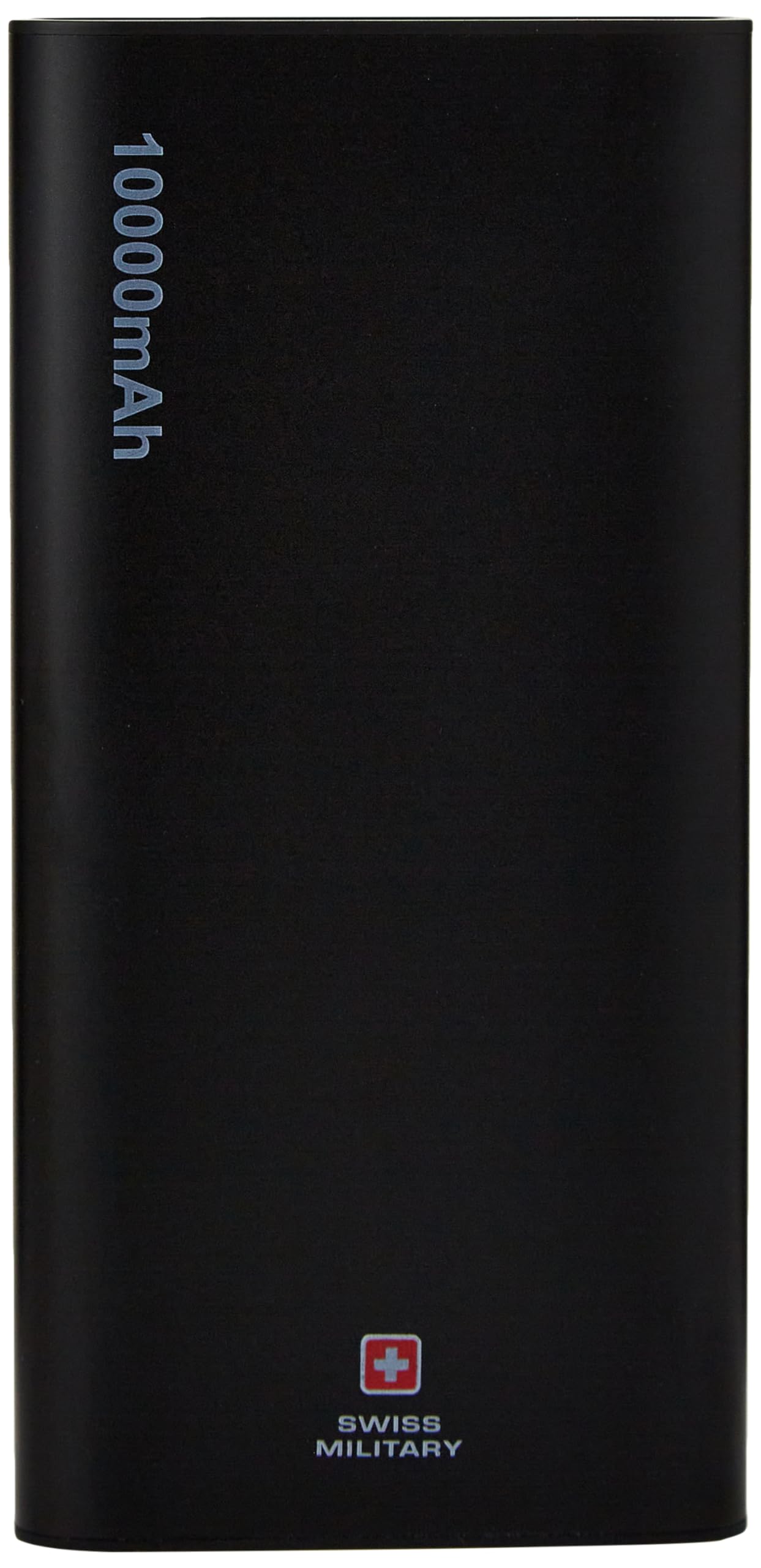 Swiss Military Chandoline PD Power Bank 10000MAH: High-Speed Charging, 20W Output, 50% Charge in 30 Minutes* - Type-C, Micro and USB Inputs, Black