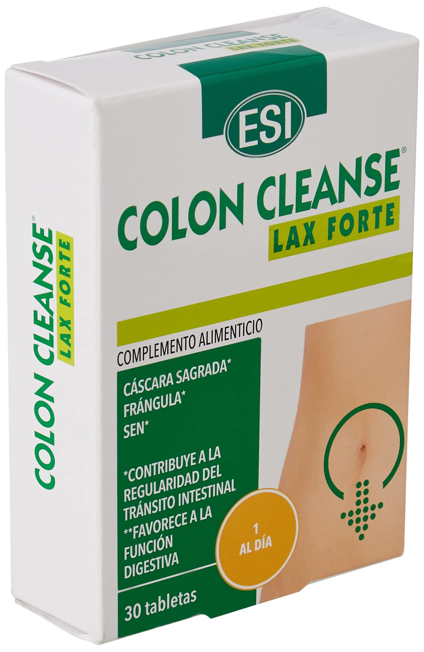 Colon Cleanse Lax Forte 30 Tabletas - Alteraciones intestinales severas