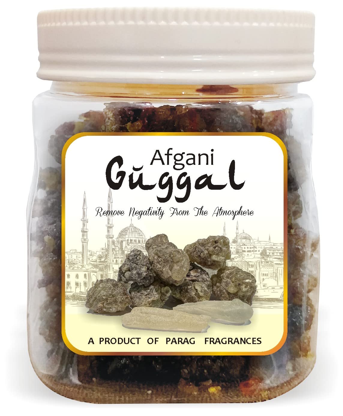 Parag fragrances Afgani Guggal (Pure, Natural & Grade 1) Guggal/Gugal/Guggul/Commiphora Mukul Guggal for Dhoop, Dhuni or Hawan (250gm)