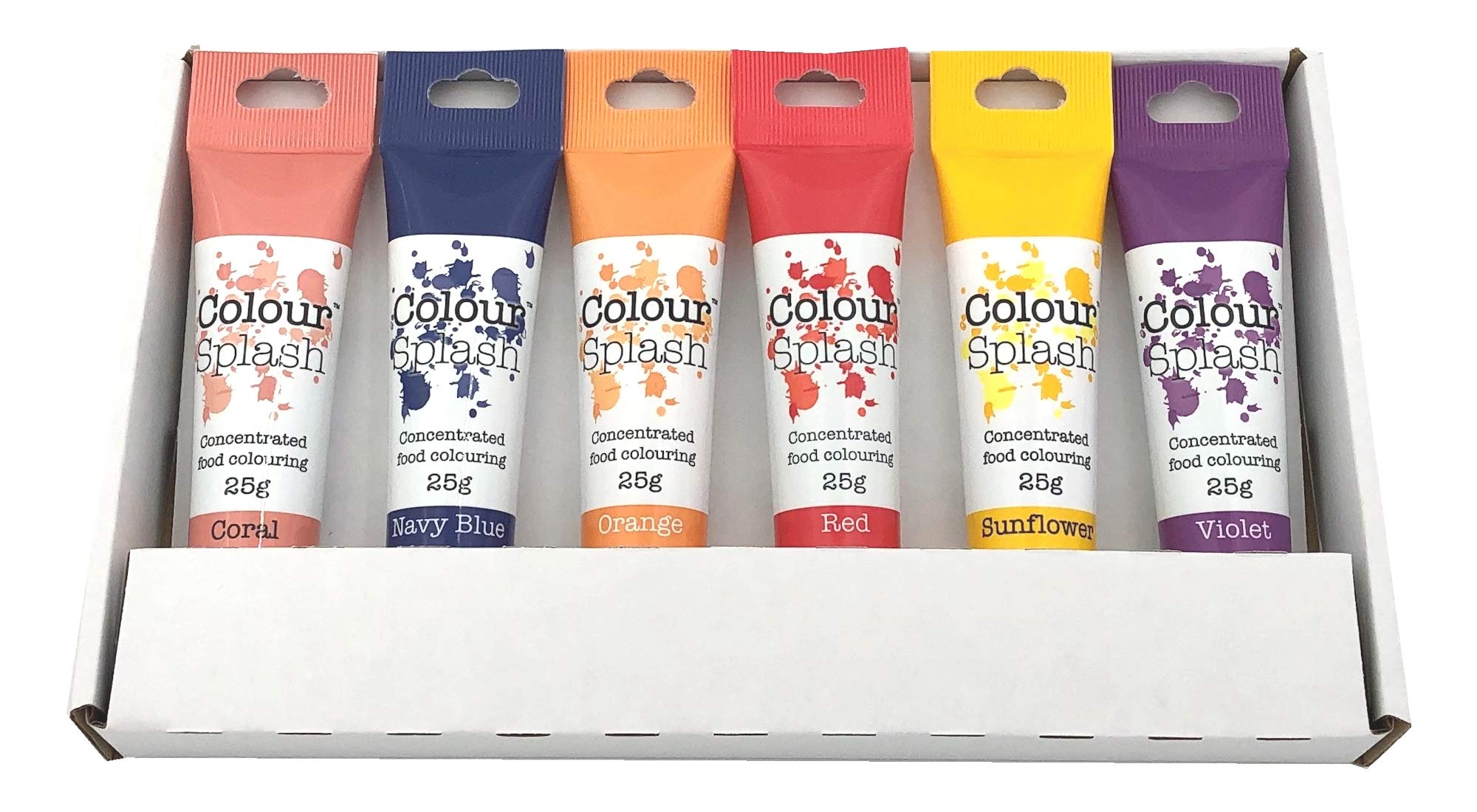 Colour Splash Food Colouring Gel (Popular 6 Set)