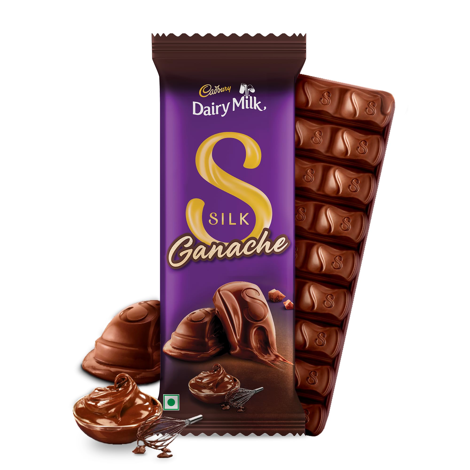 Cadbury Dairy Milk Silk Ganache Chocolate Bar, 146 gm