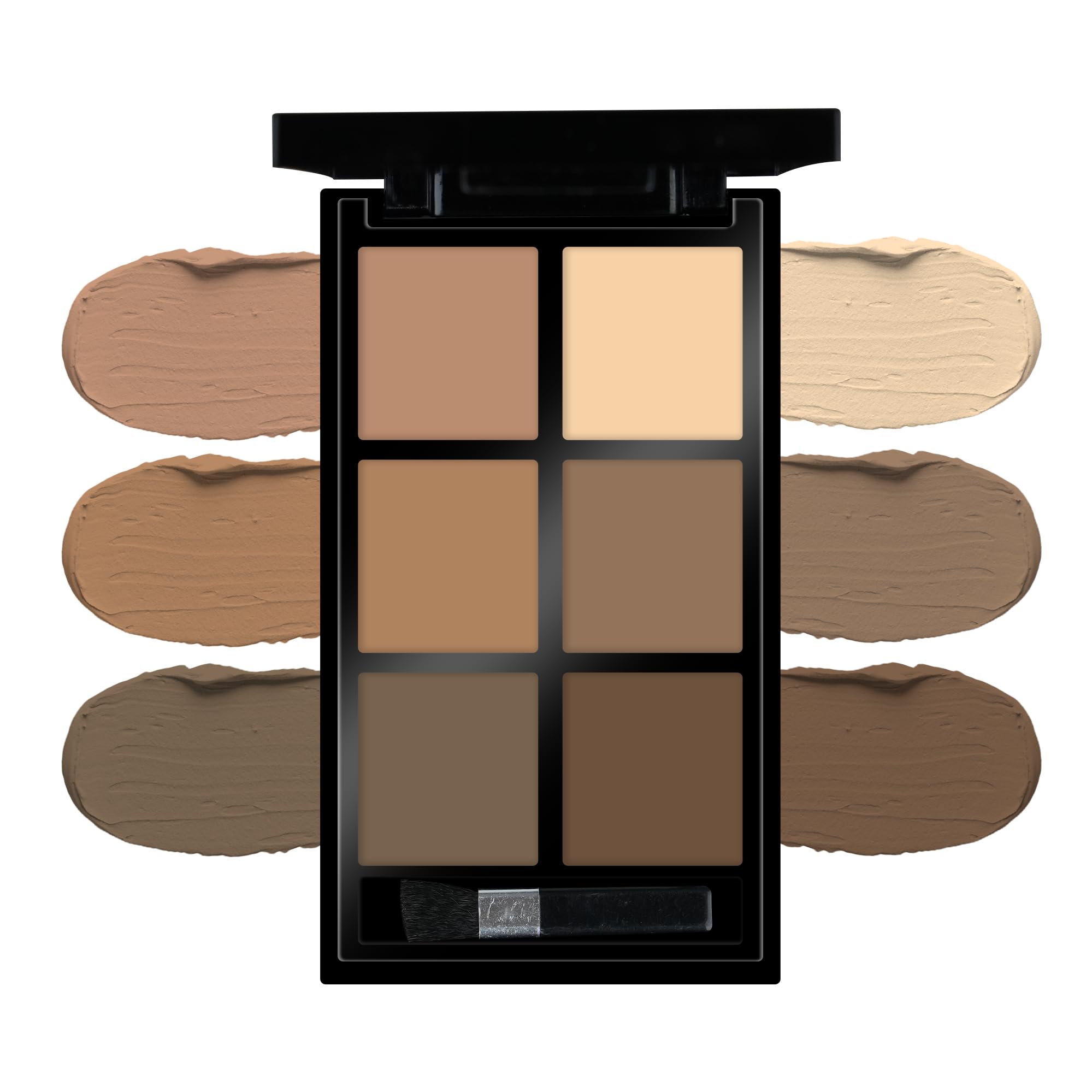 Colors Queen Contour & Bronzer Palette | Matte Finish & Long Lasting Formula | Easy to Blend, Creamy Texture, Lightweight Contour and Bronzer Palette for Face Makeup (Shade - 03, 17g)