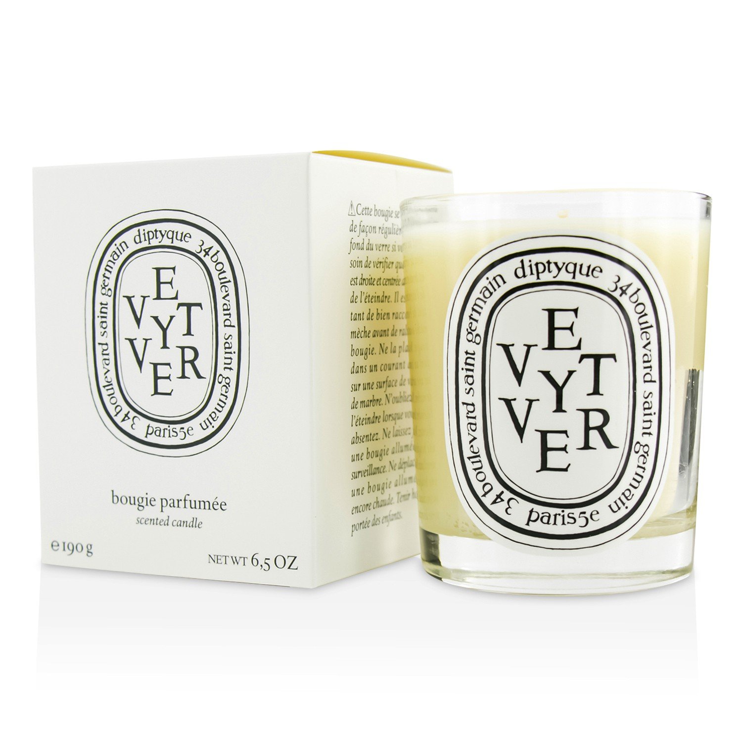 DiptyqueVetyver Scented Candle 190 g