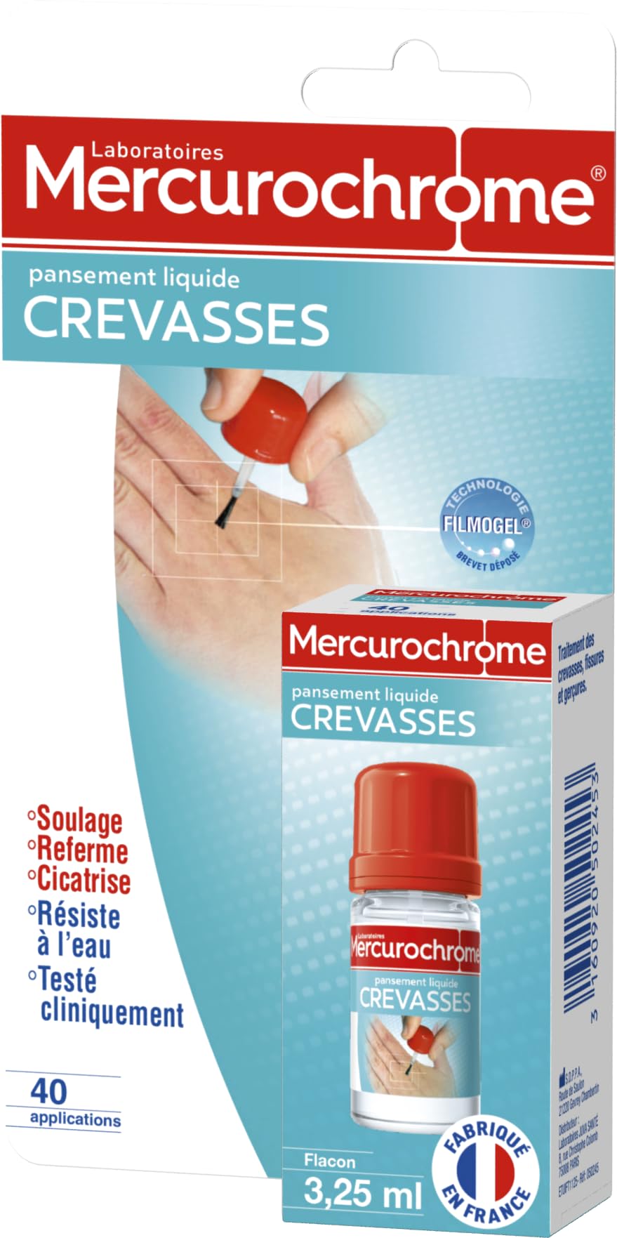 MercurochromeLiquid Plaster Hands Cracks 3,25ml