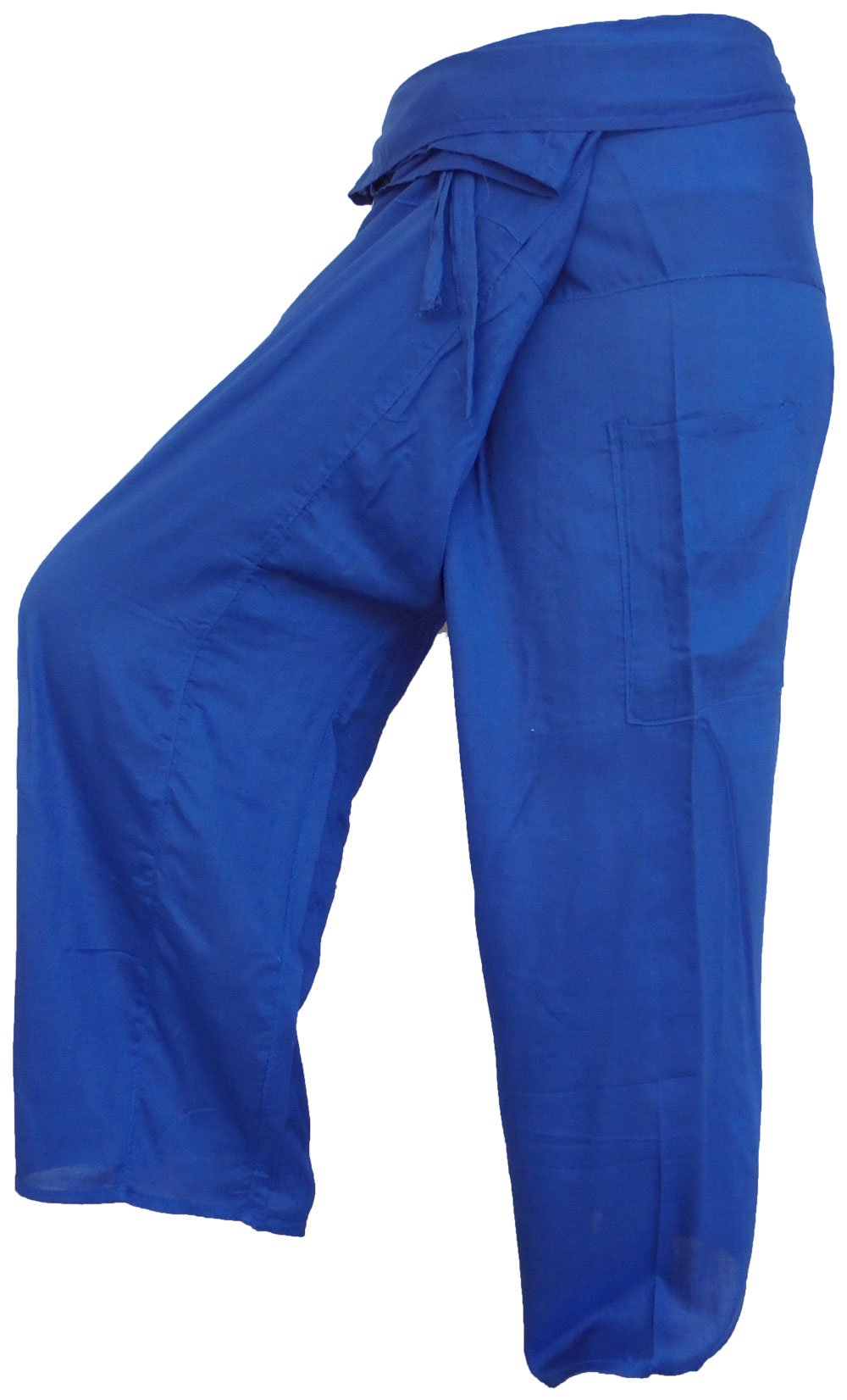 Fisherpant Fisherman Pant ** BLUE ** Pants Yoga Wrap Sport Thailand Thai Long Original from einfachklever