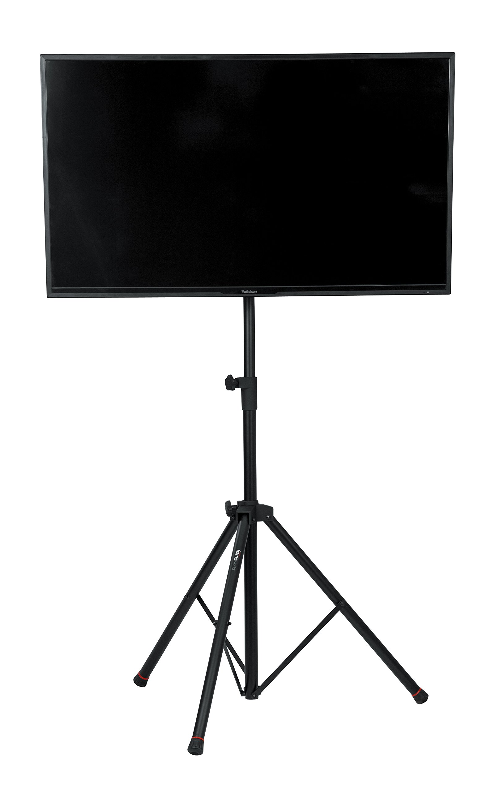 Gator FrameworksDeluxe Adjustable Tripod LCD/LED TV Monitor Stand with Lift Piston; Fits Screens up to 48" (GFW-AV-LCD-2)