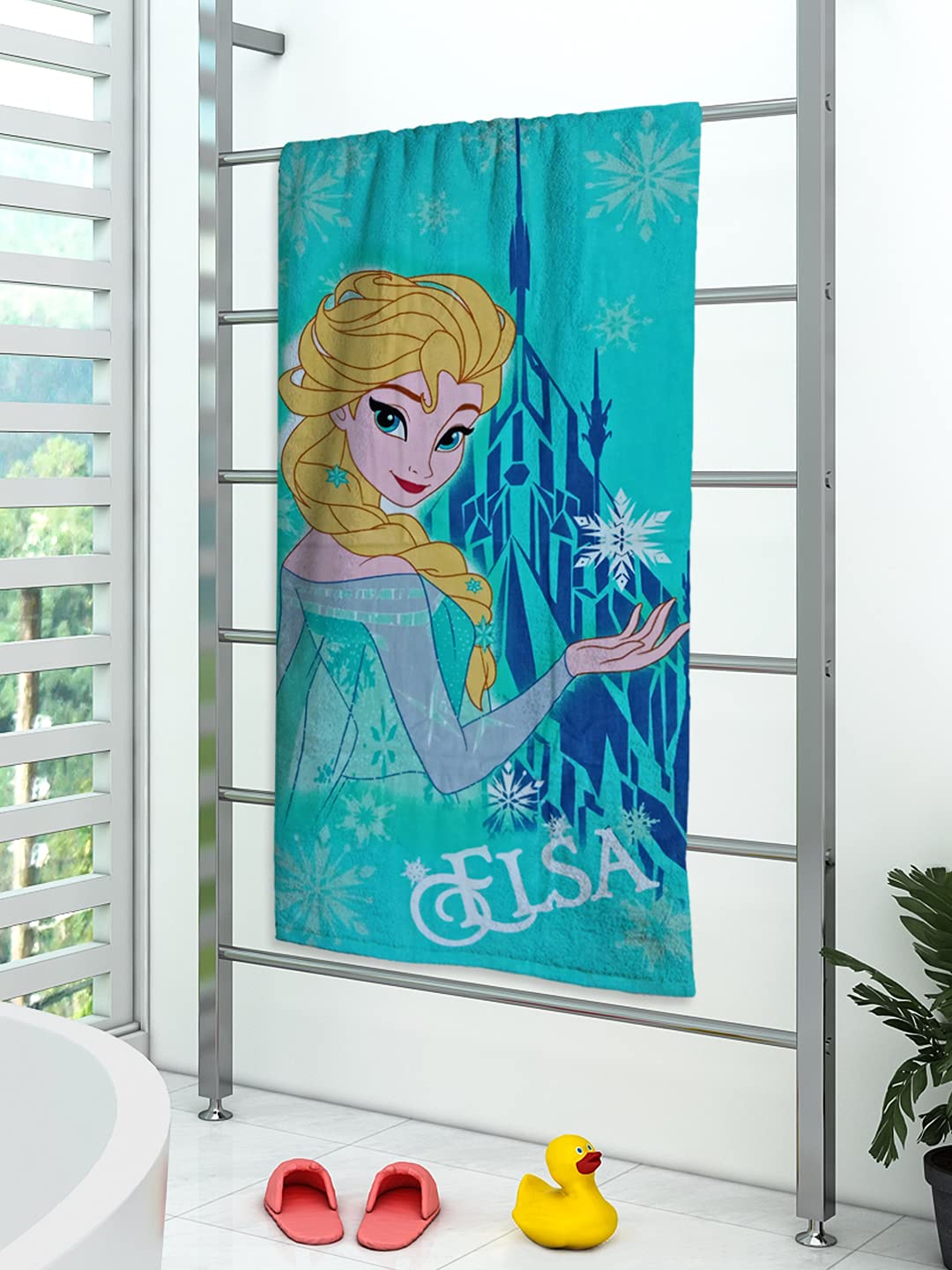 Athom Trendz Disney World 350 GSM 100% Cotton Kids Bath Towel 60x120 cm