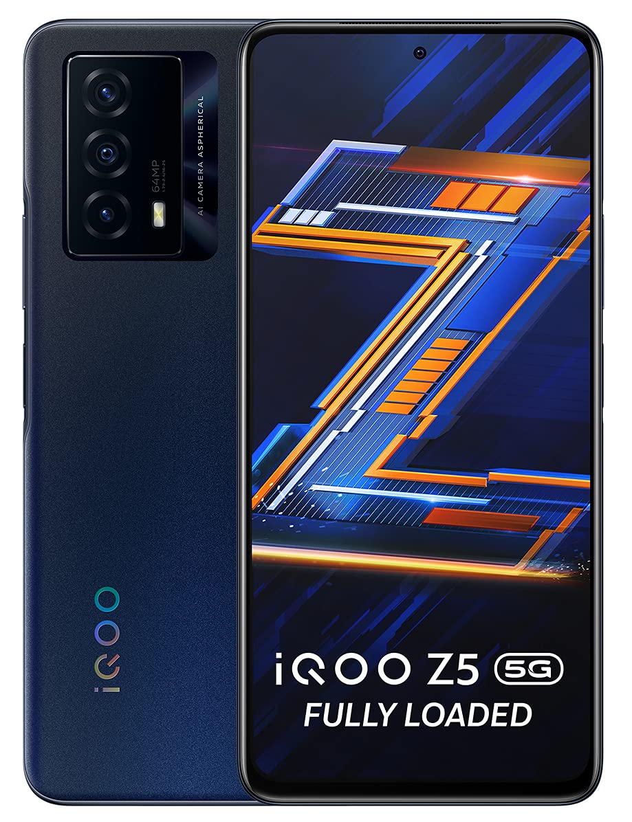 iQOO vivo Z5 5G (Mystic Space, 12GB RAM, 256GB Storage) | Snapdragon 778G 5G Processor | 5000mAh Battery | 44W FlashCharge