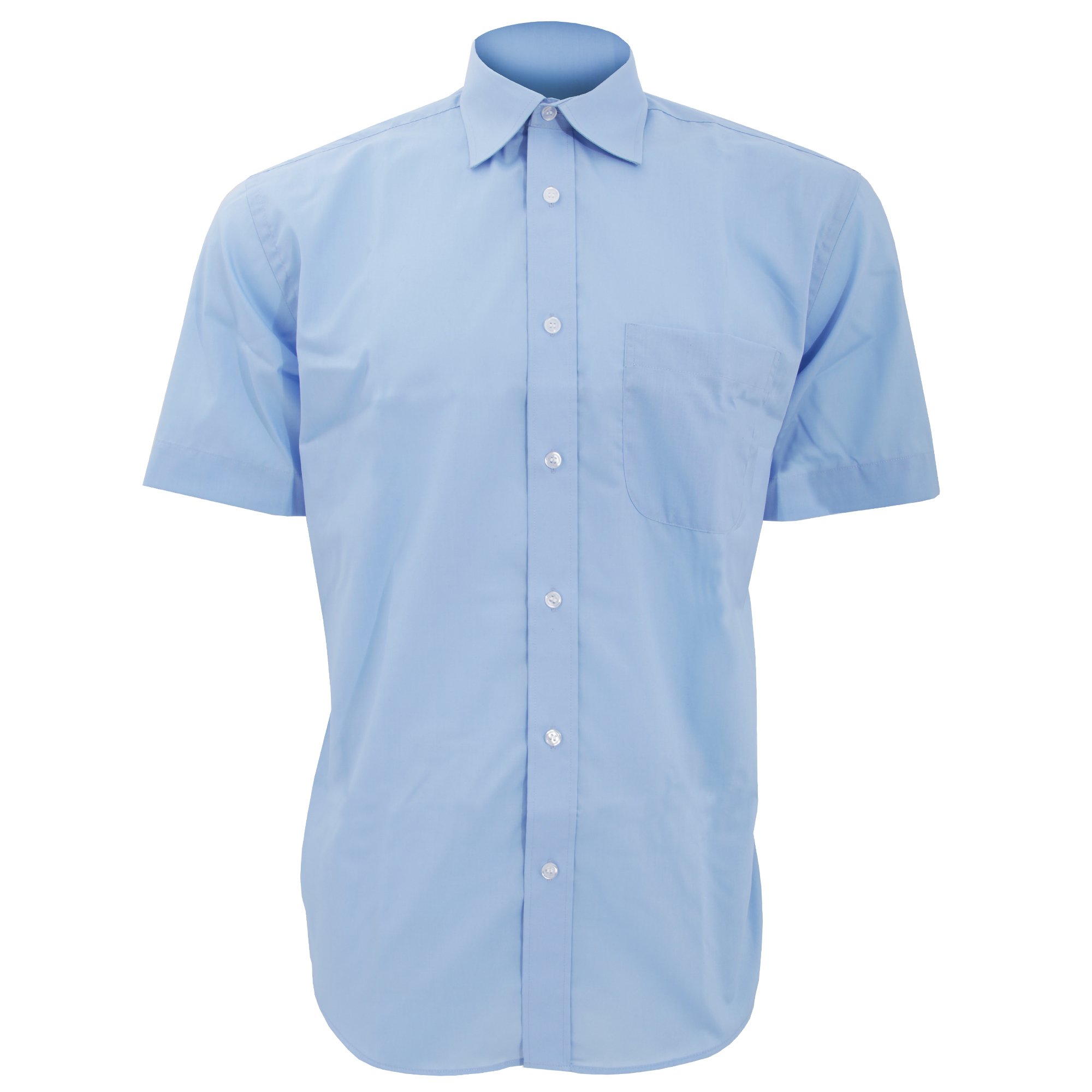 Kustom KitMens Short Sleeve Business Shirt