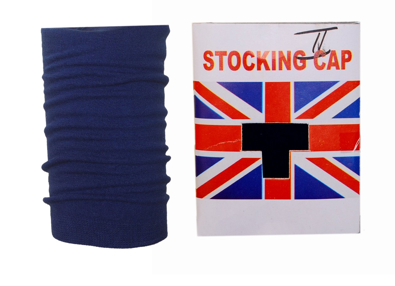 Casto Stocking Cap/Fit All Head Sizes - Blue (Pack of 5)