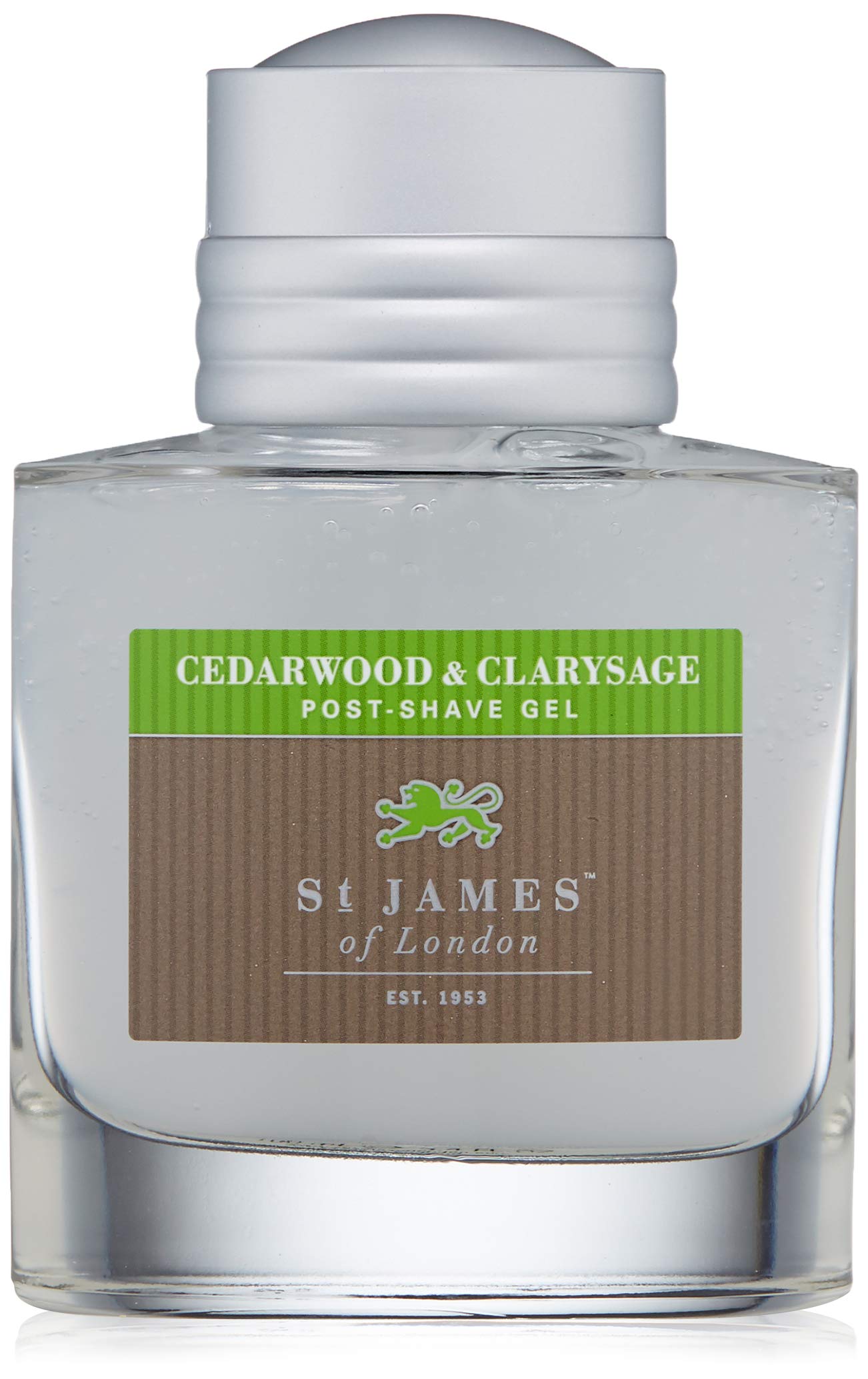 St James of London Cedarwood & Clarysage Post Shave Gel, 3.4 Fl Oz