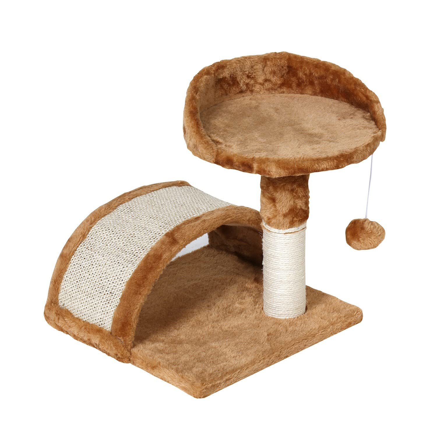 Etna Cat Tree Cat Tower - Cat Bed Activity Play Center with Cat Scratching Post, Plush Cat Furniture