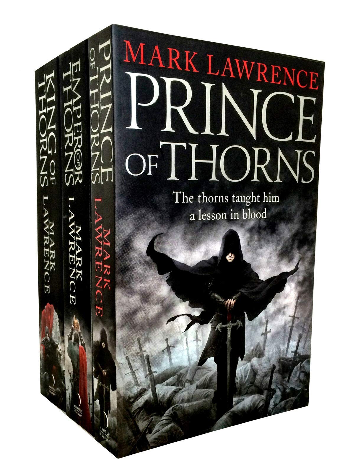 The Broken Empire Trilogy 3 Books Set By Mark Lawrence (Prince of Thorns, King of Thorns, Emperor of Thorns)