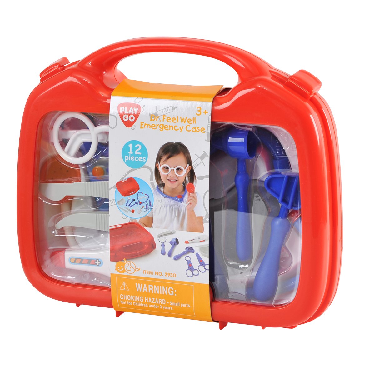 PlayGo Dr. Feel Well Emergency Case 12 Pieces