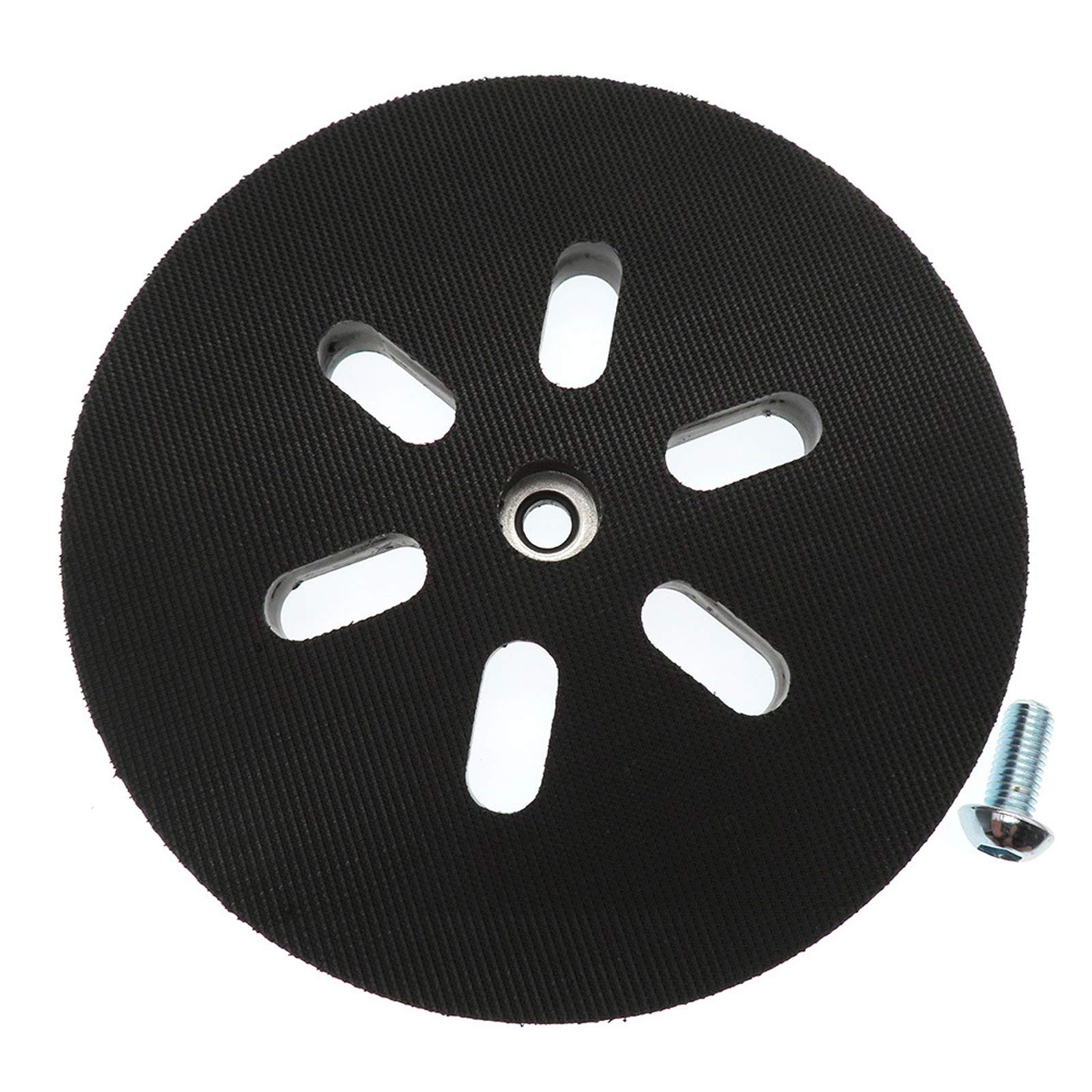 SHEAWA6" 150mm Sanding Backing Pad Hook Loop 6 Hole Interface Cushion Pad for Sanding Disc Power Orbital Grinder Tool