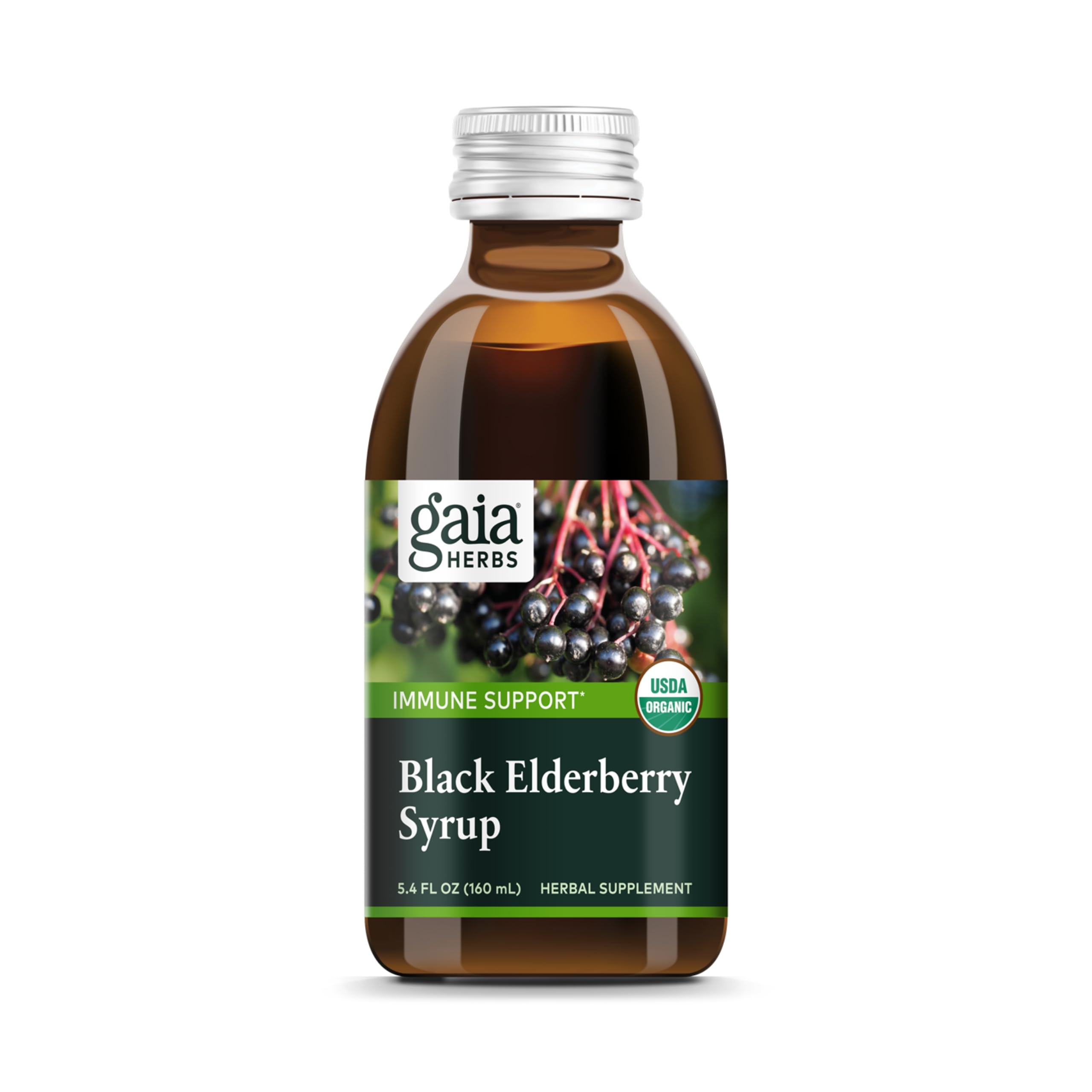 Gaia HerbsBlack Elderberry Syrup, 5.4 Ounce