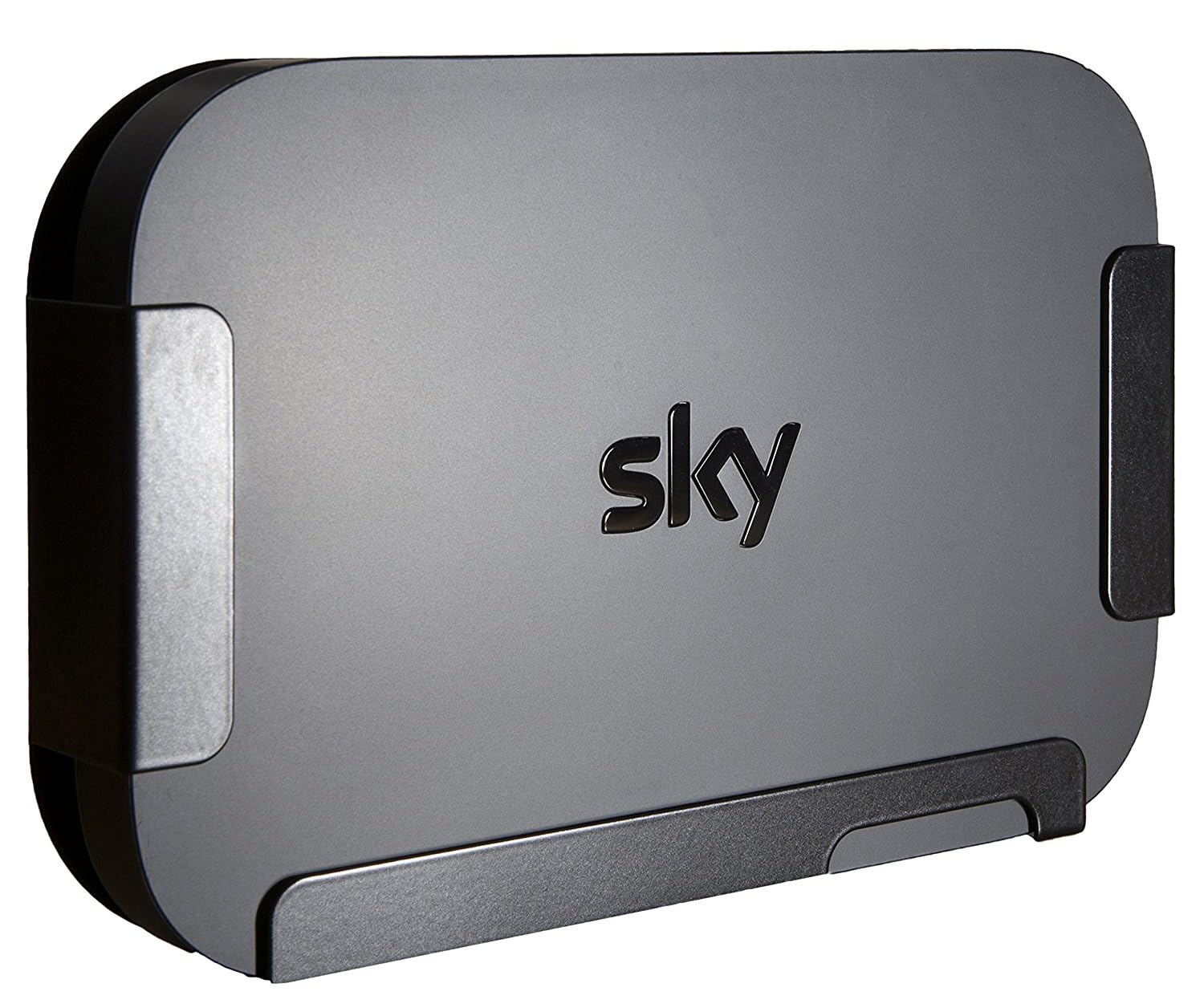 Sky Q Mini Wall Mount Bracket - Sky Q Mini Box Wall Bracket in Black - Made In UK by Q-View