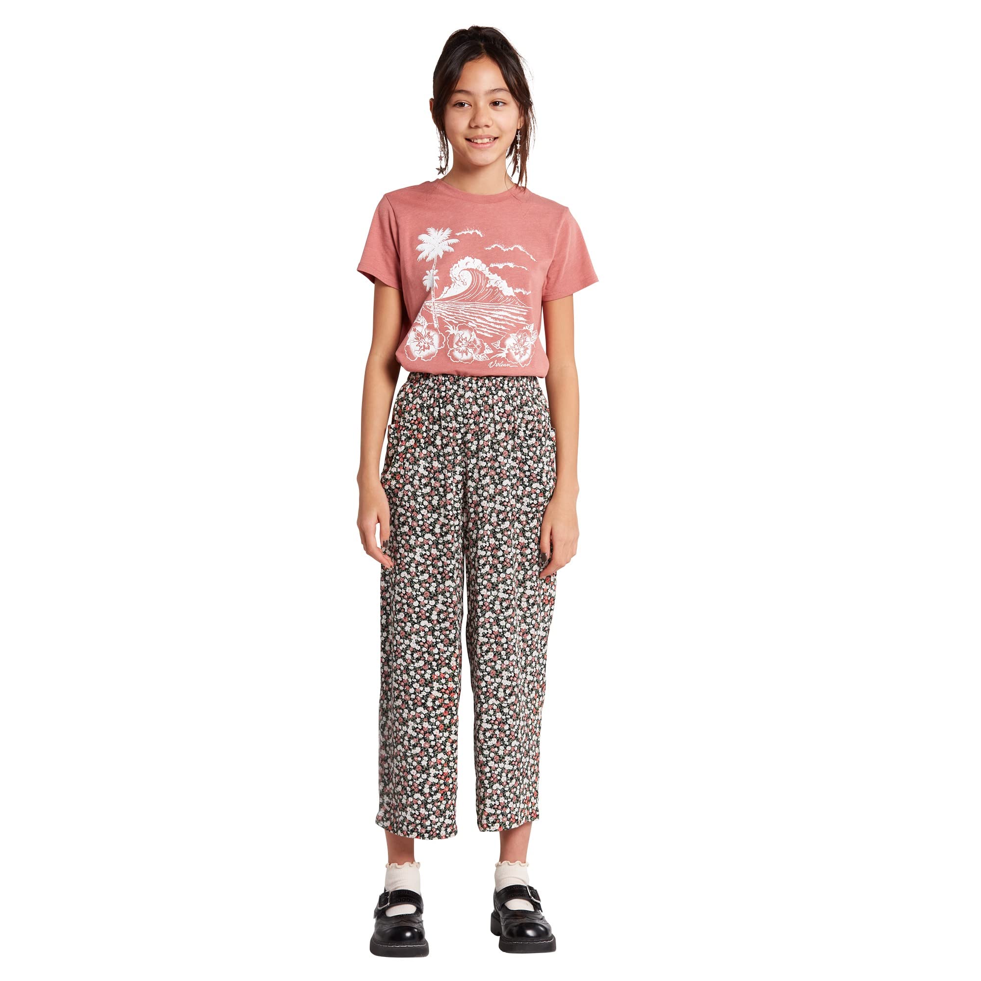 Volcom Girl's Bloom Shakalaka Pants (Little Kids/Big Kids)