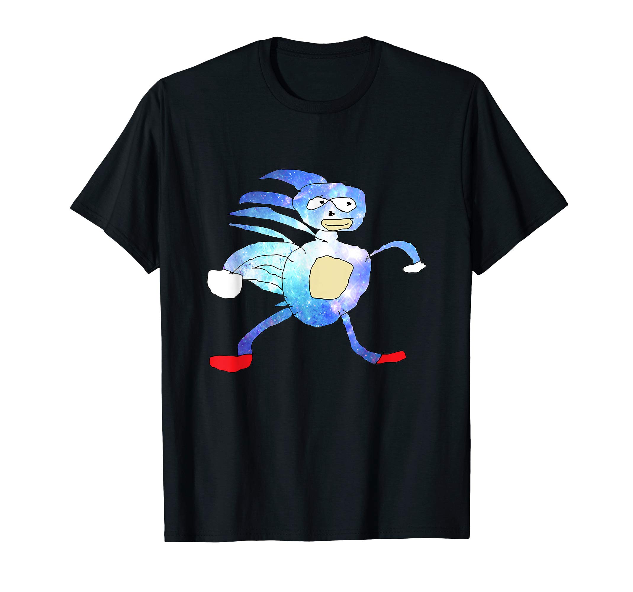 Sanic Hegehog Shirt | Fast Cosmic Galaxy Edition