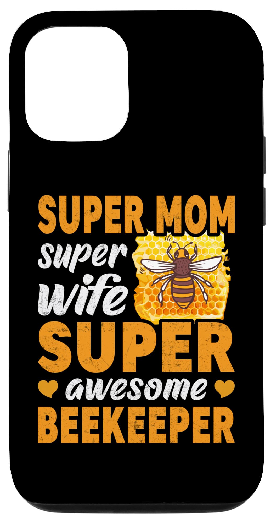 iPhone 12/12 Pro Super Mom Super Wife Super Awsome Beekeeper Honeybee Case