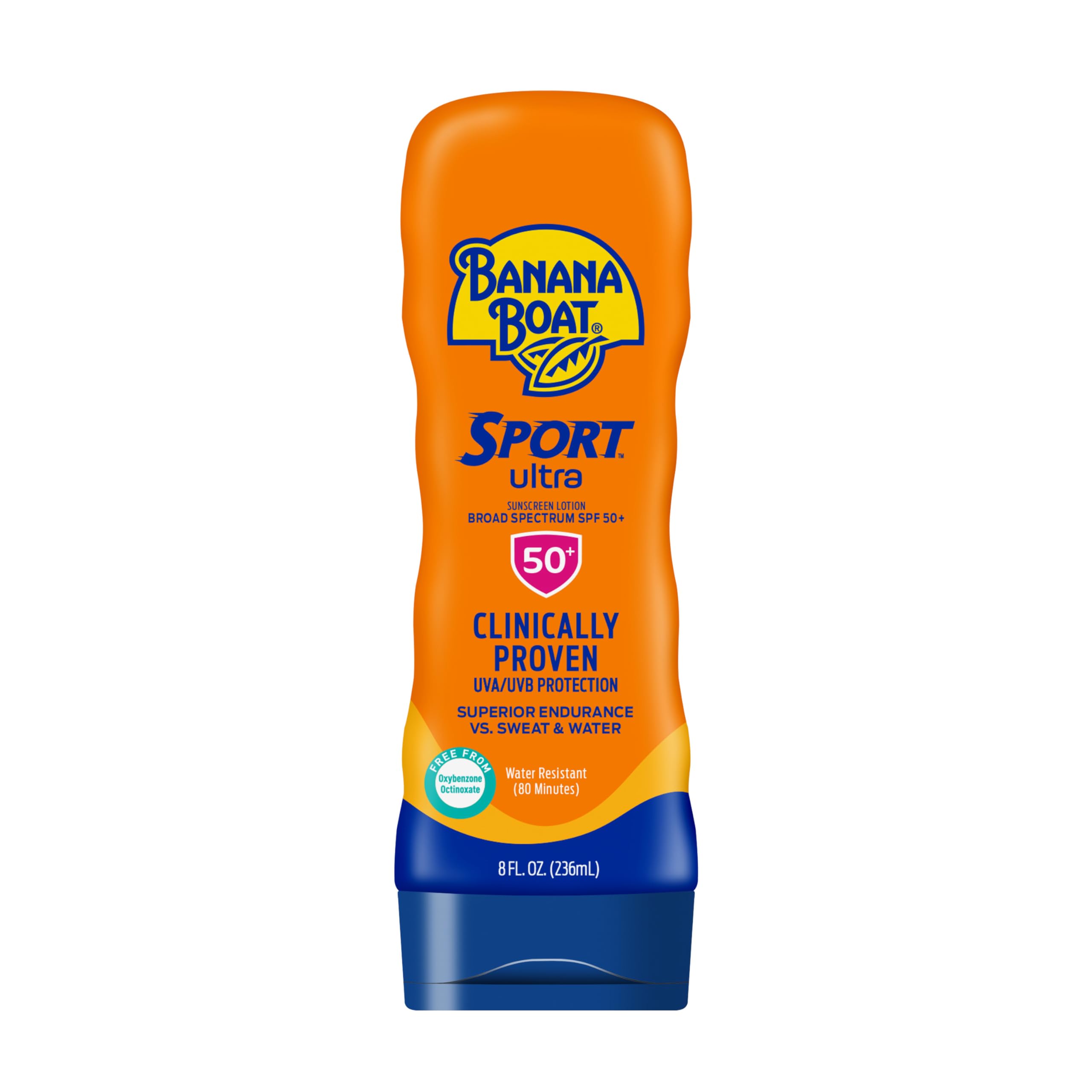 BANANA BOAT Sport Ultra, Reef Friendly, Broad Spectrum Sunscreen Normal Lotion, Spf 50, 236 Ml