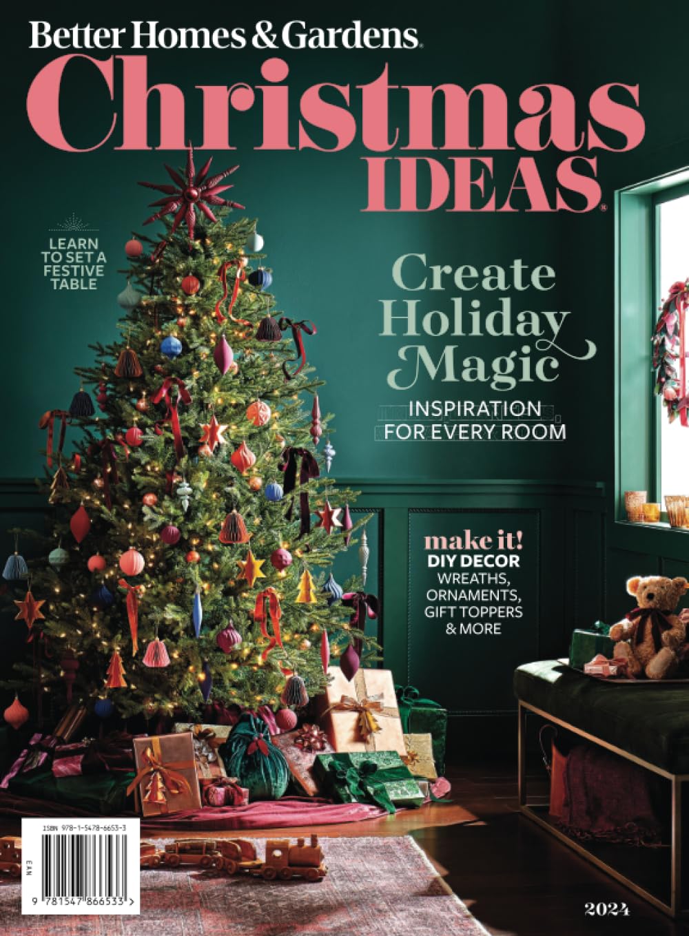 Better Homes and Gardens Christmas Ideas Paperback – September 20, 2024