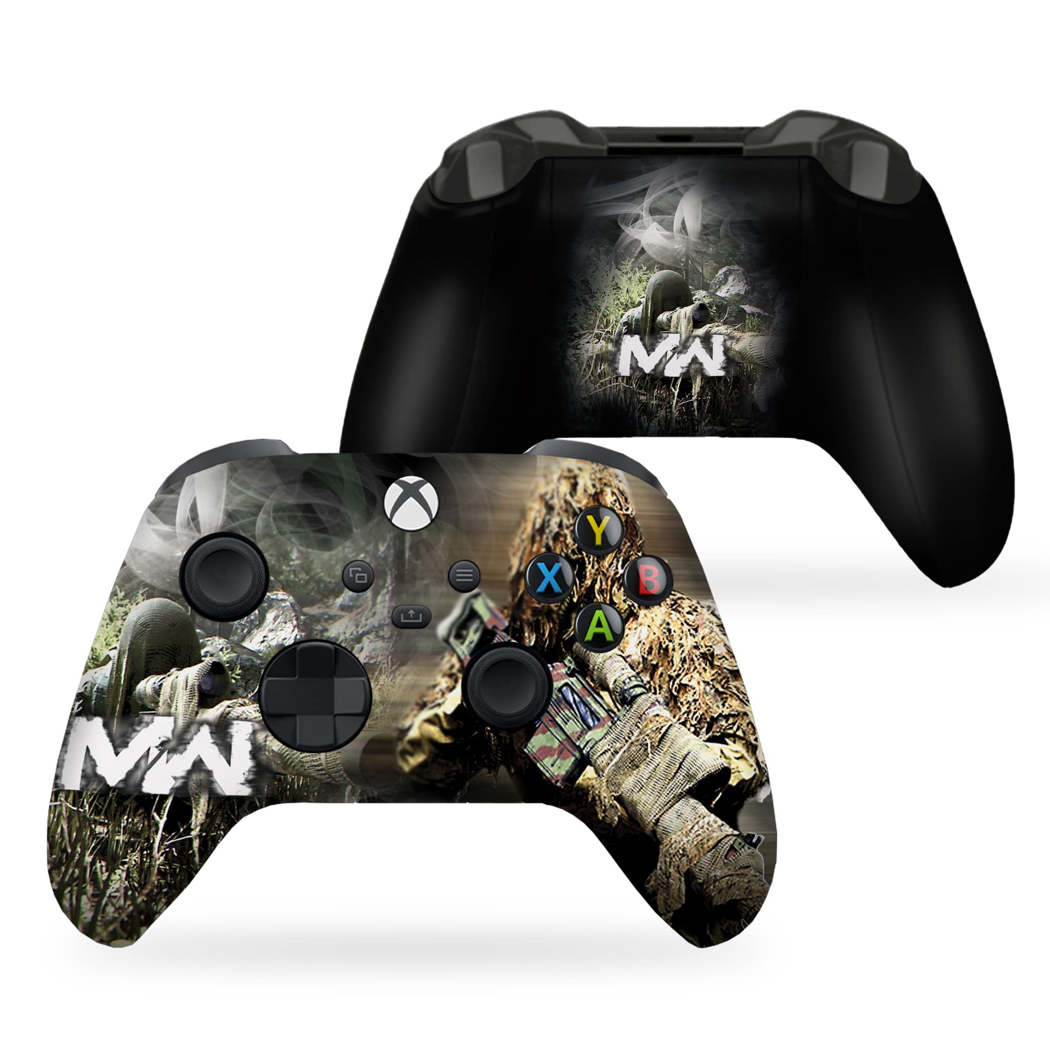 DreamController C-O-D Moderrn Warfare Custom X-box Controller Wireless compatible with X-box One/X-box Series X/S Proudly Customized in USA with Permanent HYDRO-DIP Printing(NOT JUST A SKIN)(MODD