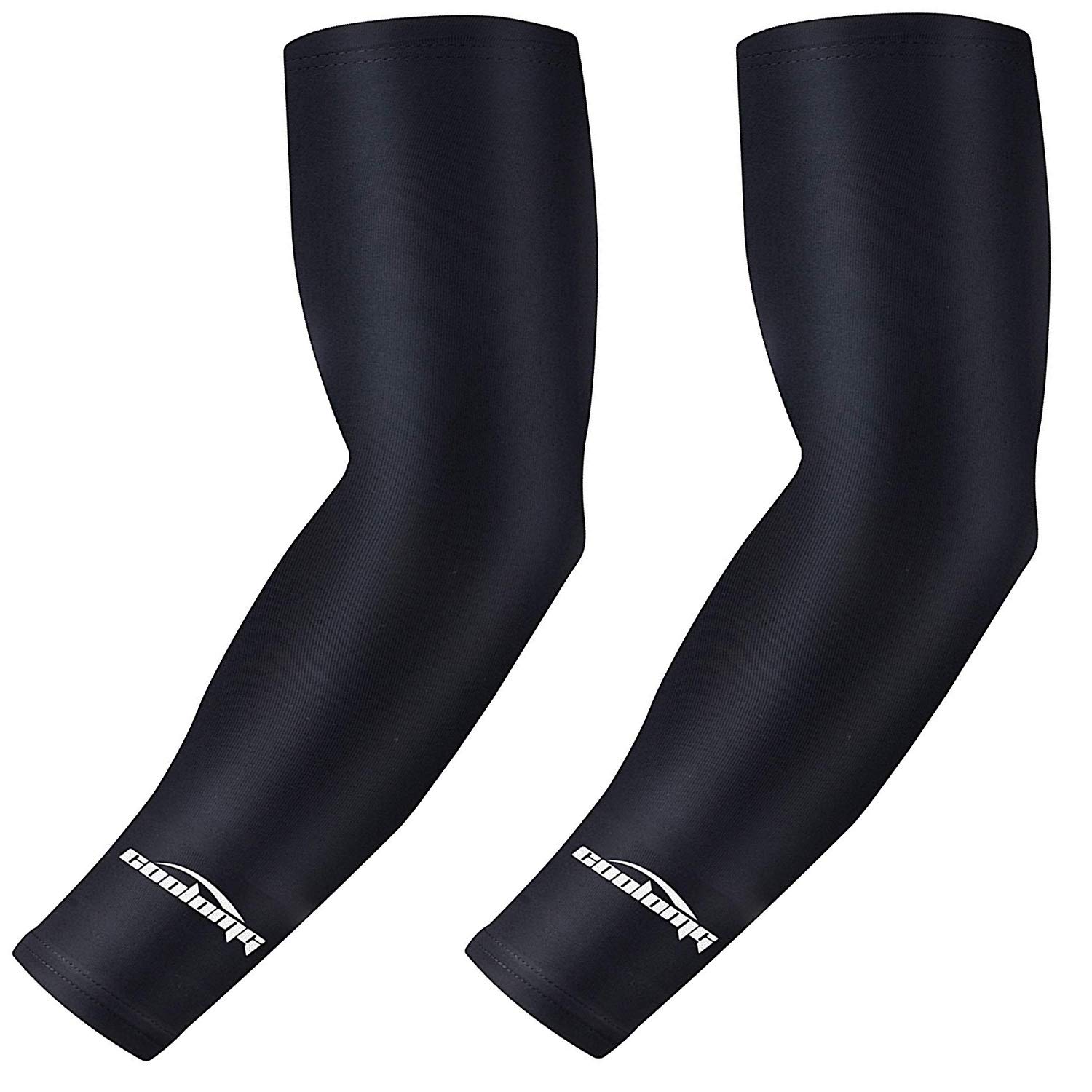 COOLOMG Sports Compression Arm Sleeves Youth Kids Men Women for Basketball Football Baseball Softball Volleyball