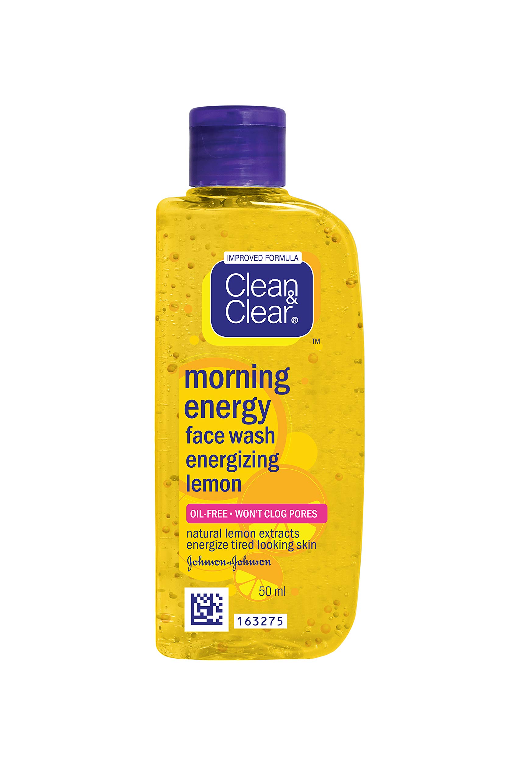 Clean & Clear Morning Energy Lemon Face Wash, 50ml