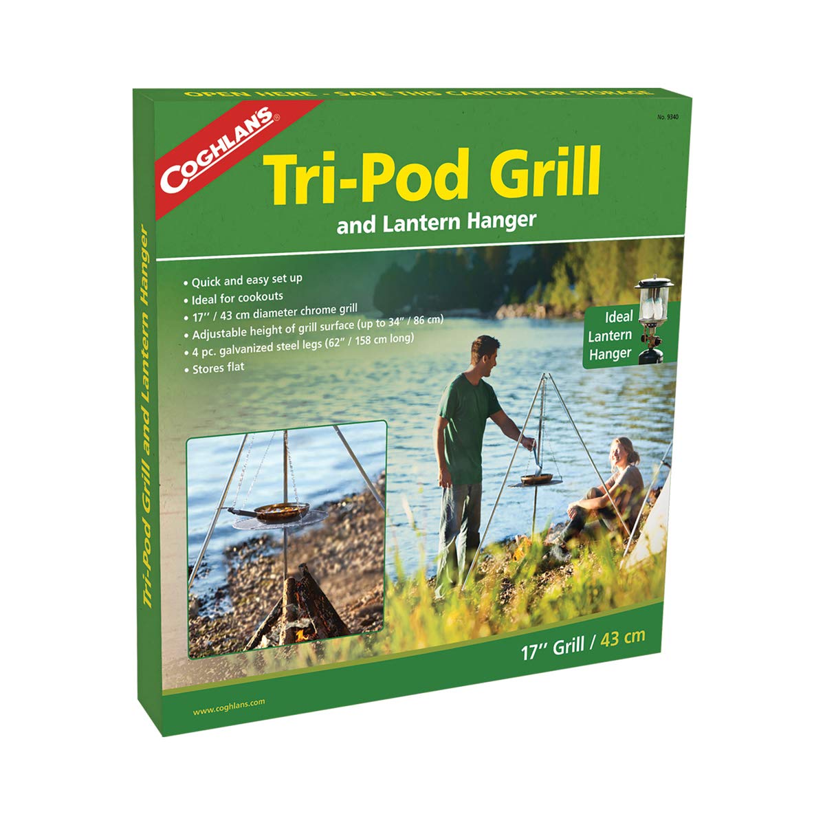 Coghlans-Tri-Pod Grill.