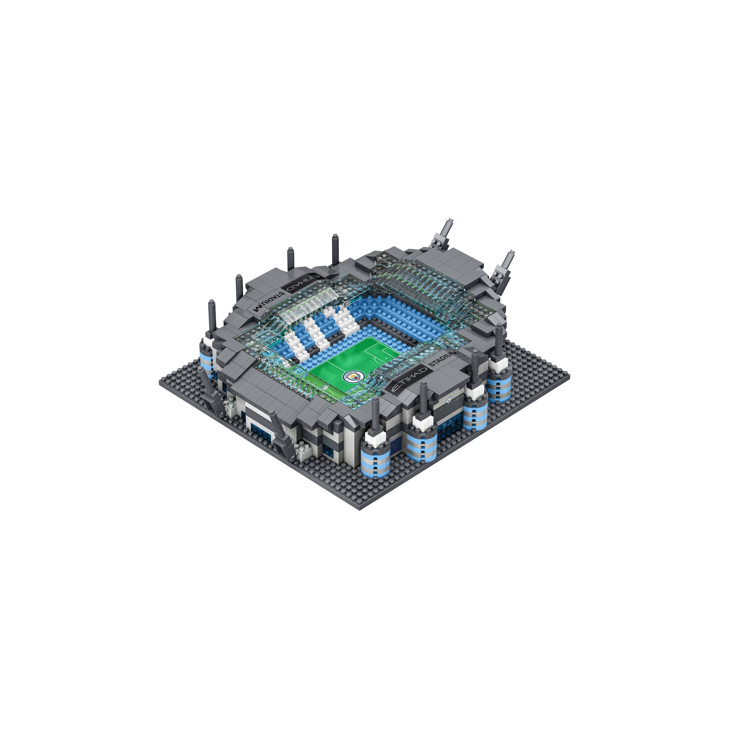 FOCO Officially Licenced Mini BRXLZ Stadium Toy Model (Manchester City FC Etihad)