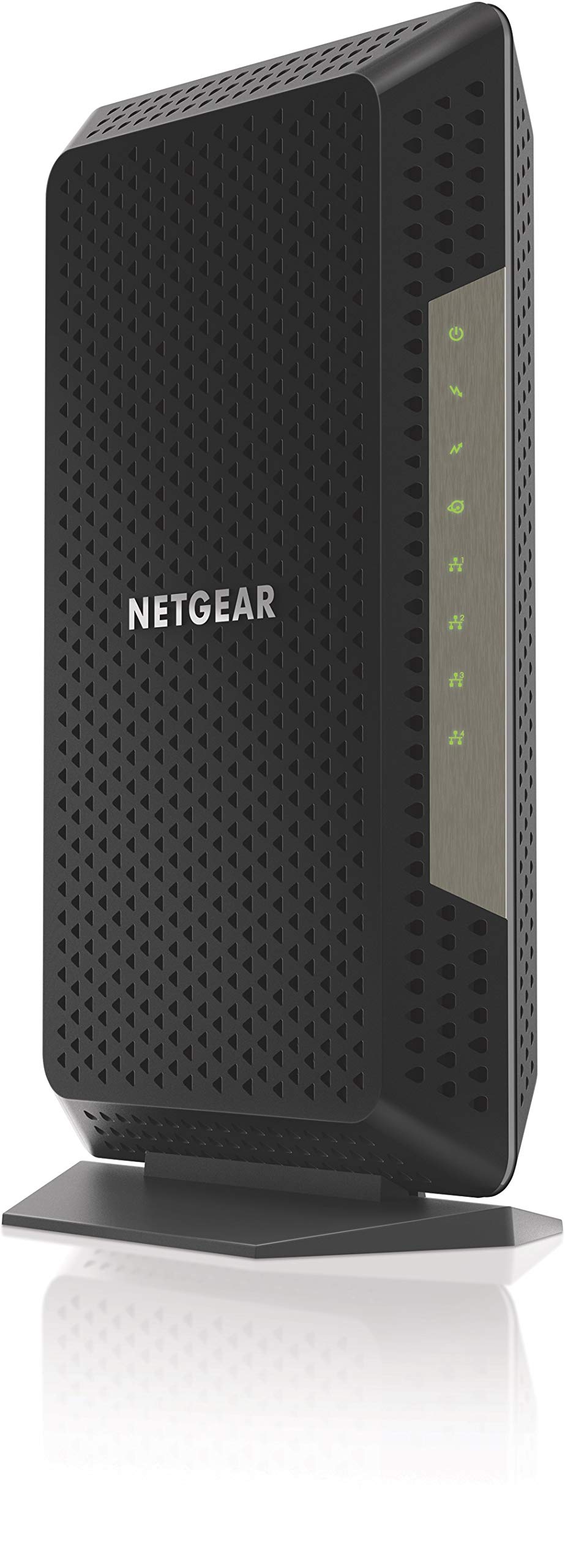 NETGEAR Nighthawk Cable Modem CM1200 - Compatible with all Cable Providers including Xfinity by Comcast, Spectrum, Cox | For Cable Plans Up to 2 Gigabits | 4 x 1G Ethernet ports | DOCSIS 3.1, Black