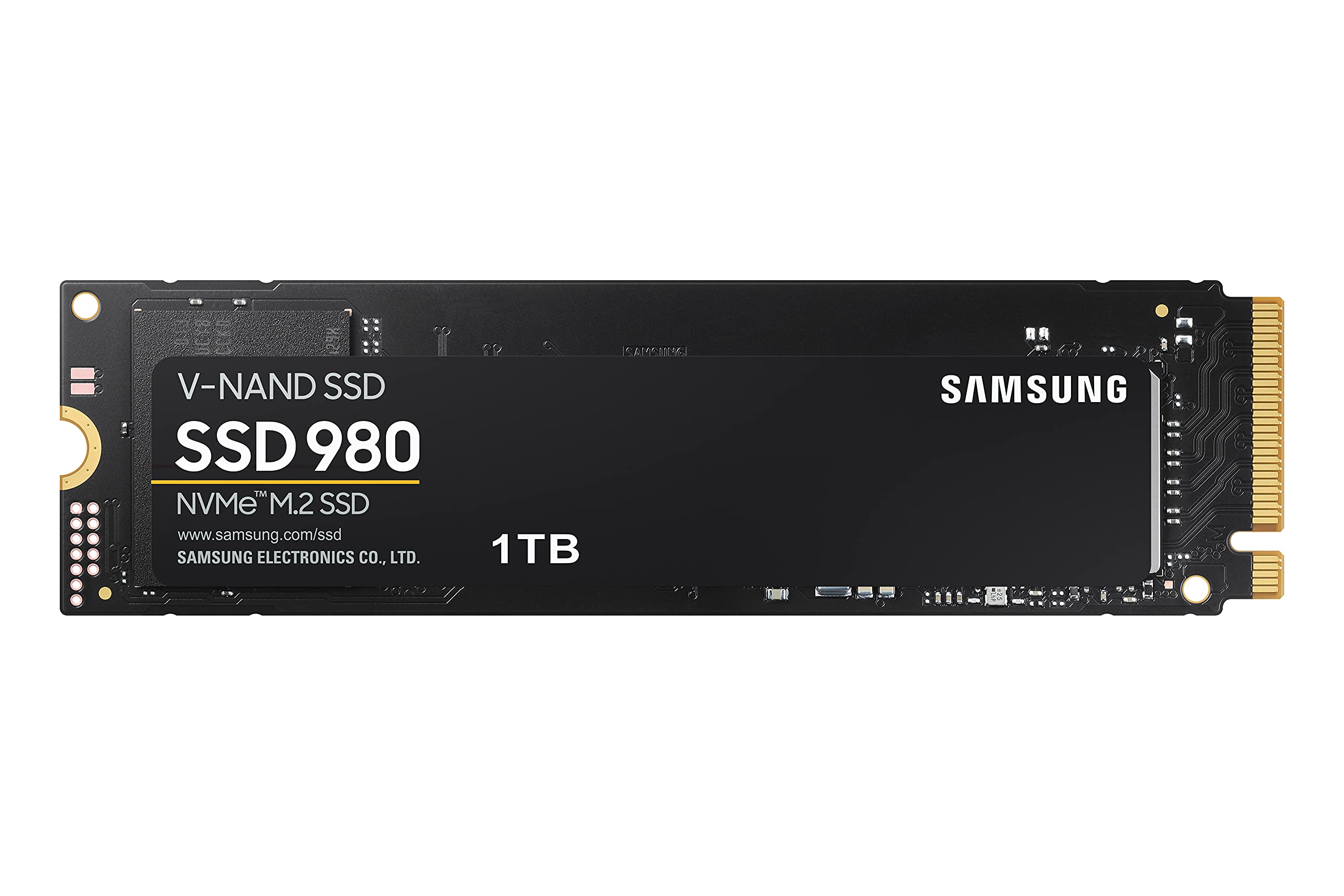 SAMSUNG 980 SSD 1TB PCle 3.0x4, NVMe M.2 2280, Internal Solid State Drive, Storage for PC, Laptops, Gaming and More, HMB Technology, Intelligent Turbowrite, Speeds of up-to 3,500MB/s, MZ-V8V1T0B/AM