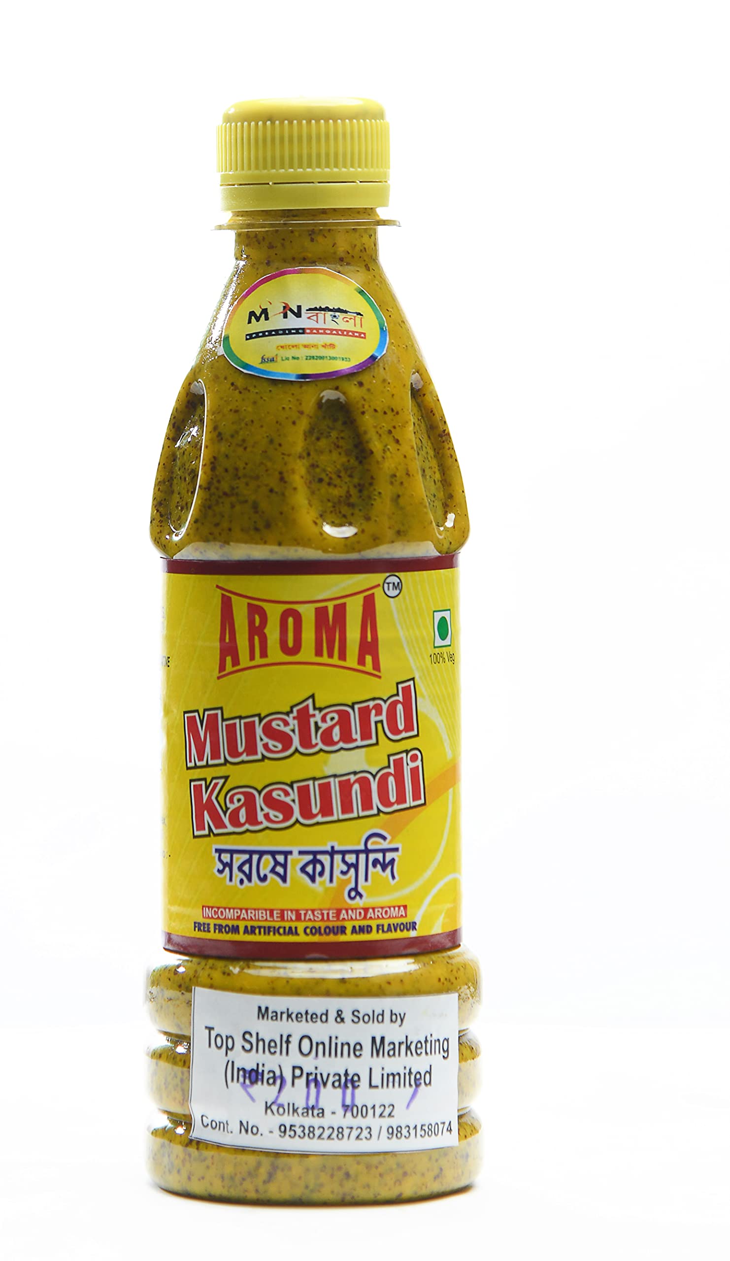 Visit MonBangla Store Original Bengali Kasundi (Mustard Sauce) - 300 GMS