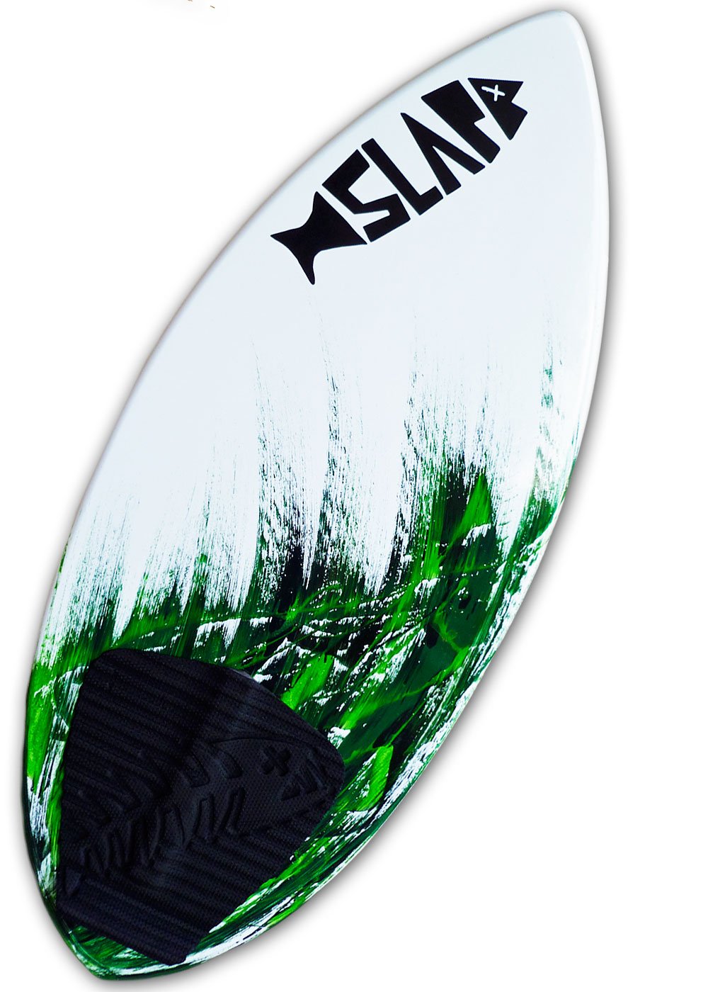 USA MADE 50" Slapfish Skimboard - Fiberglass & Carbon - No Rider Weight Limit - with Traction Deck Grip - Kids & Adults - 4 Colors