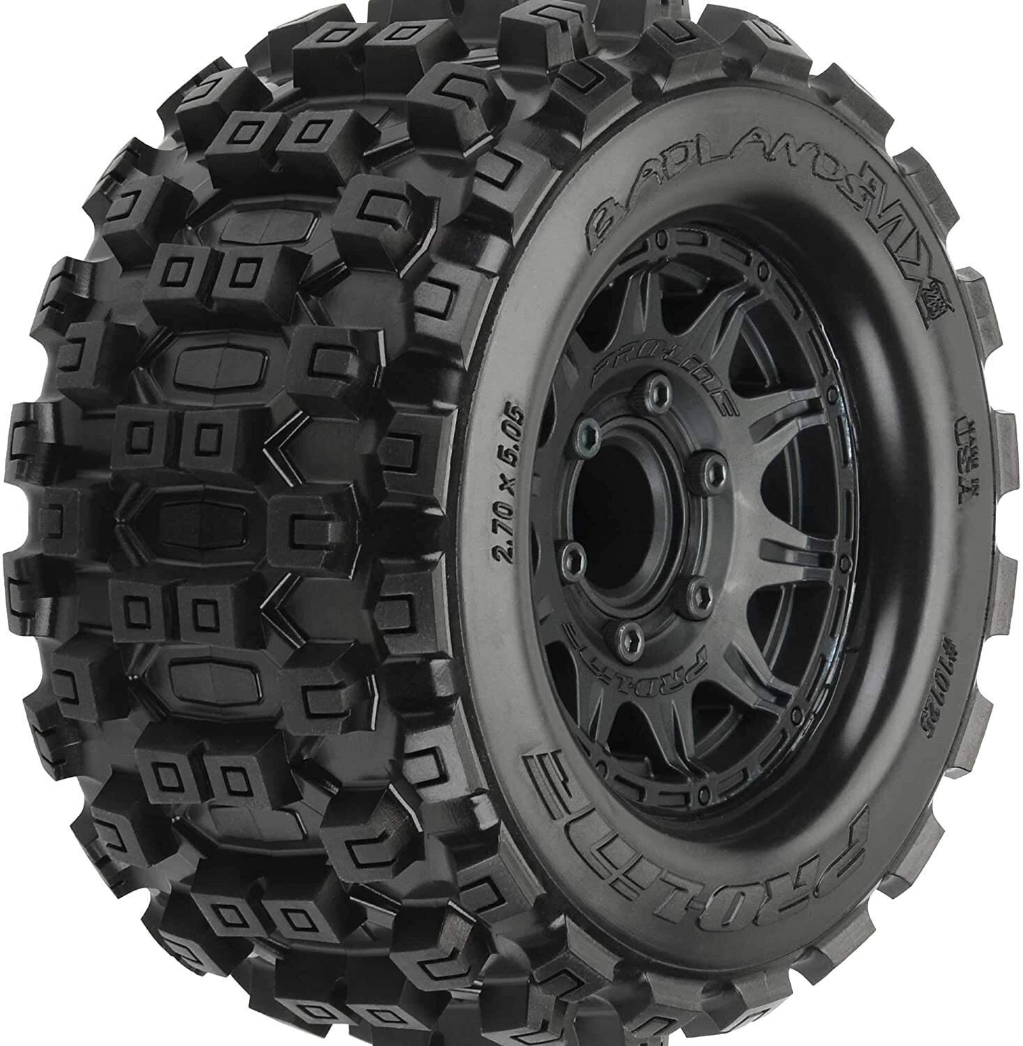 Pro-LineRacing Badlands MX28 2.8 MTD Raid Black 6x30 F/R PRO1012510