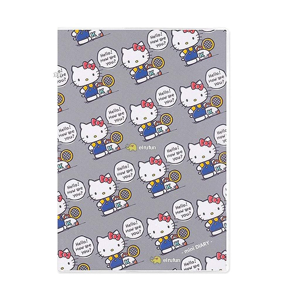 Sanrio Hello Kitty Sweet Kitty Small Diary Scheduler Planner (Gray)